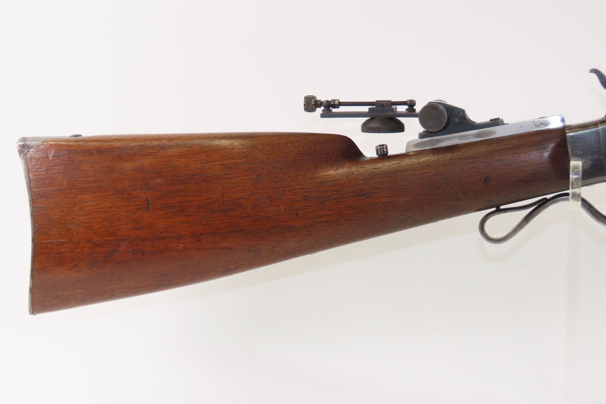 Antique MASS. ARMS Co Model 1882 MAYNARD Patent .35 CF Hunting/TARGET Rifle 1880s MASSACHUSETTS Manufactured SPORTING Rifle - Image 4
