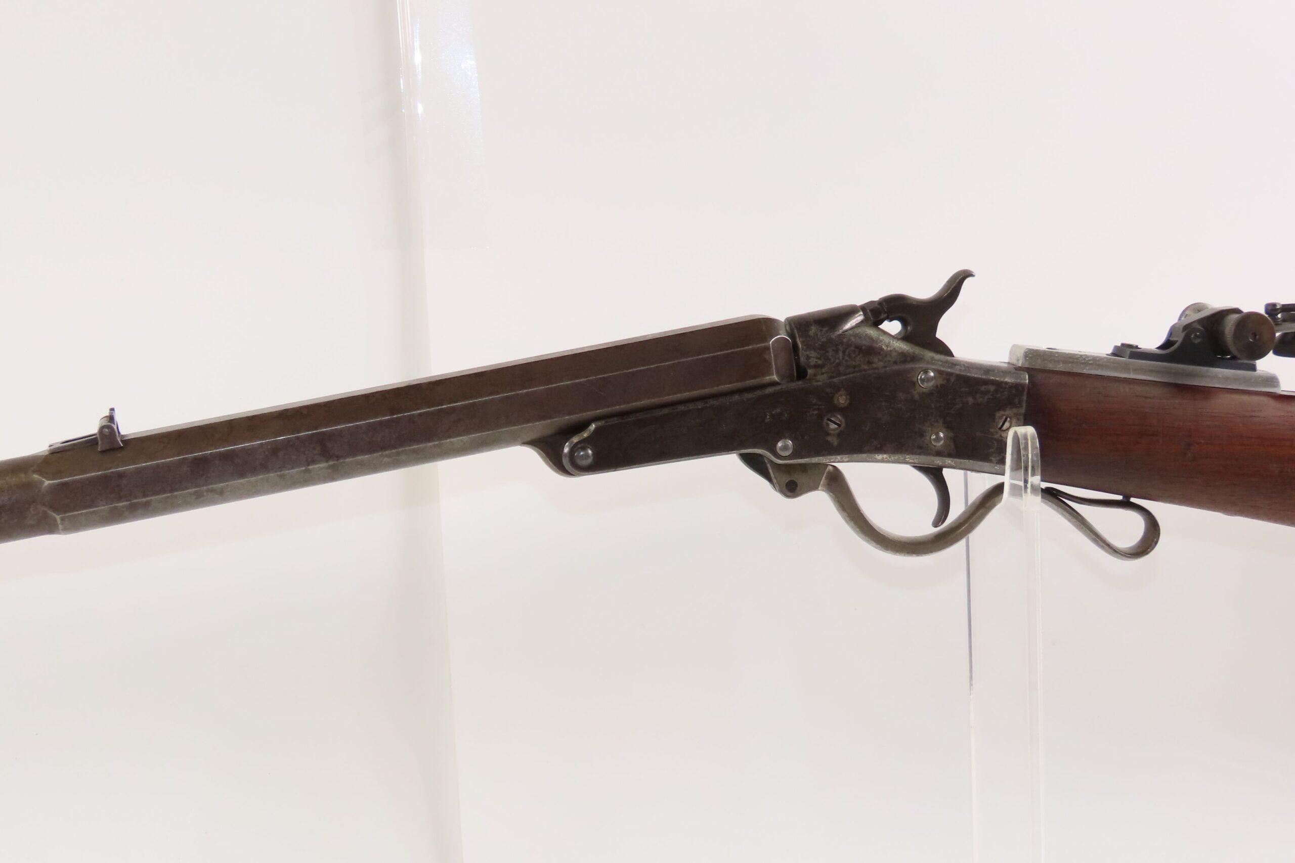 Antique MASS. ARMS Co Model 1882 MAYNARD Patent .35 CF Hunting/TARGET Rifle 1880s MASSACHUSETTS Manufactured SPORTING Rifle - Image 15