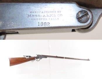 Antique MASS. ARMS Co Model 1882 MAYNARD Patent .35 CF Hunting/TARGET Rifle 1880s MASSACHUSETTS Manufactured SPORTING Rifle