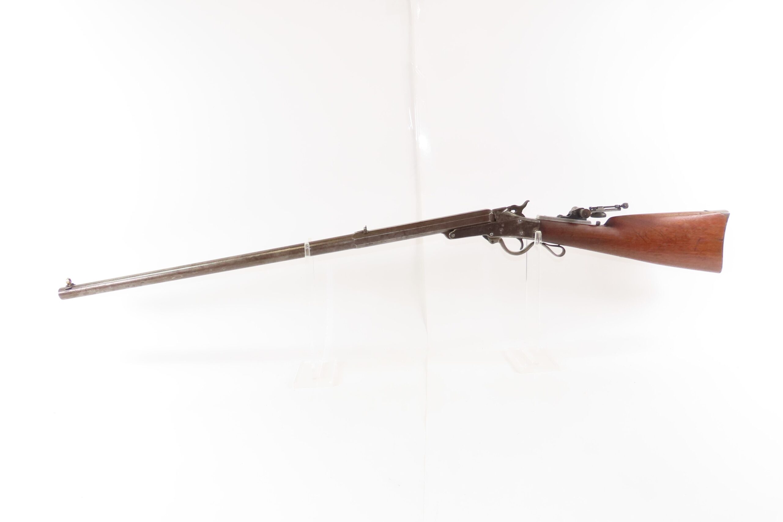 Antique MASS. ARMS Co Model 1882 MAYNARD Patent .35 CF Hunting/TARGET Rifle 1880s MASSACHUSETTS Manufactured SPORTING Rifle - Image 13