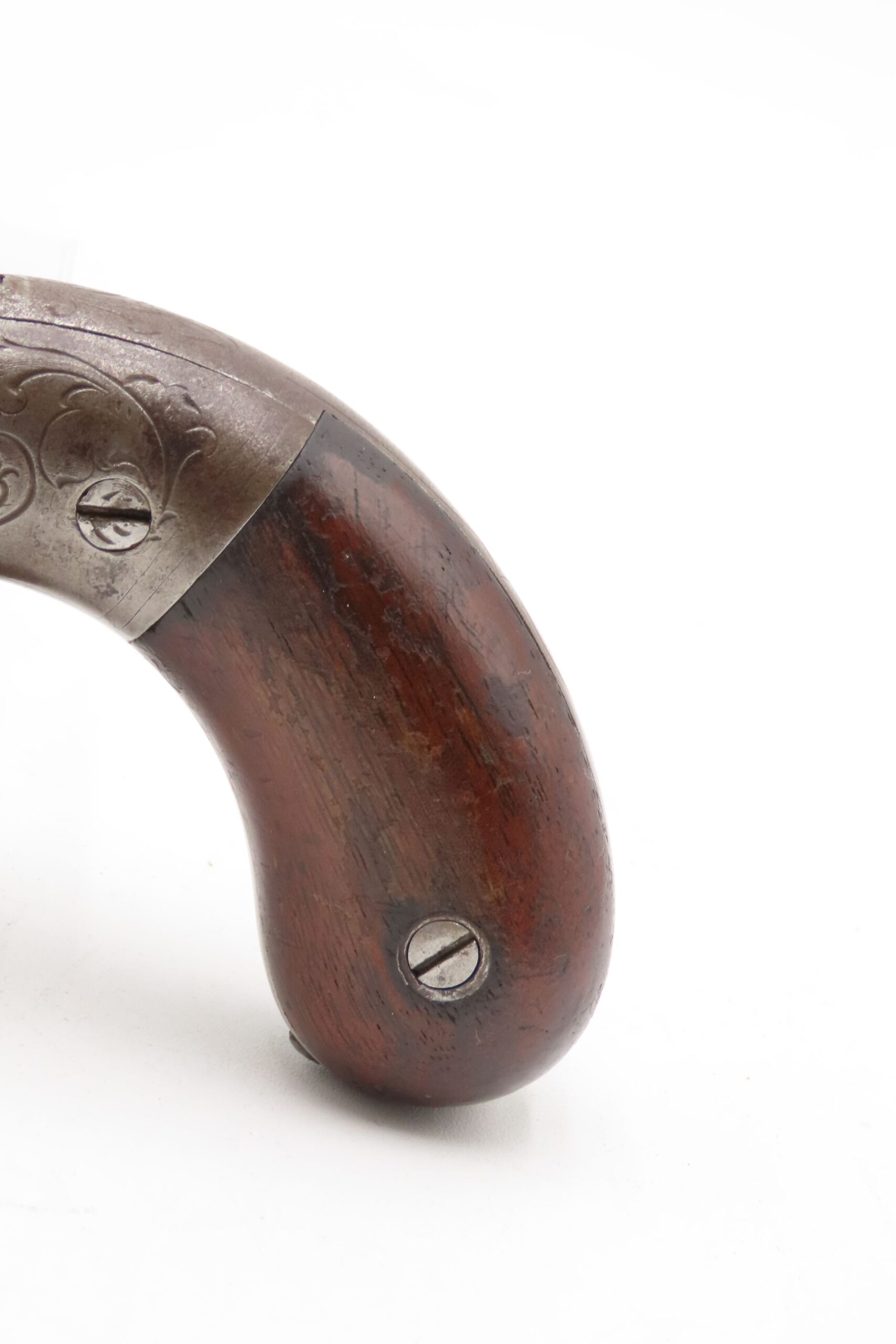 ANTEBELLUM / CIVIL WAR Era Antique MANHATTAN Percussion PEPPERBOX Revolver 6-Shot SELF DEFENSE Gun Made in Norwich, Conn. - Image 4