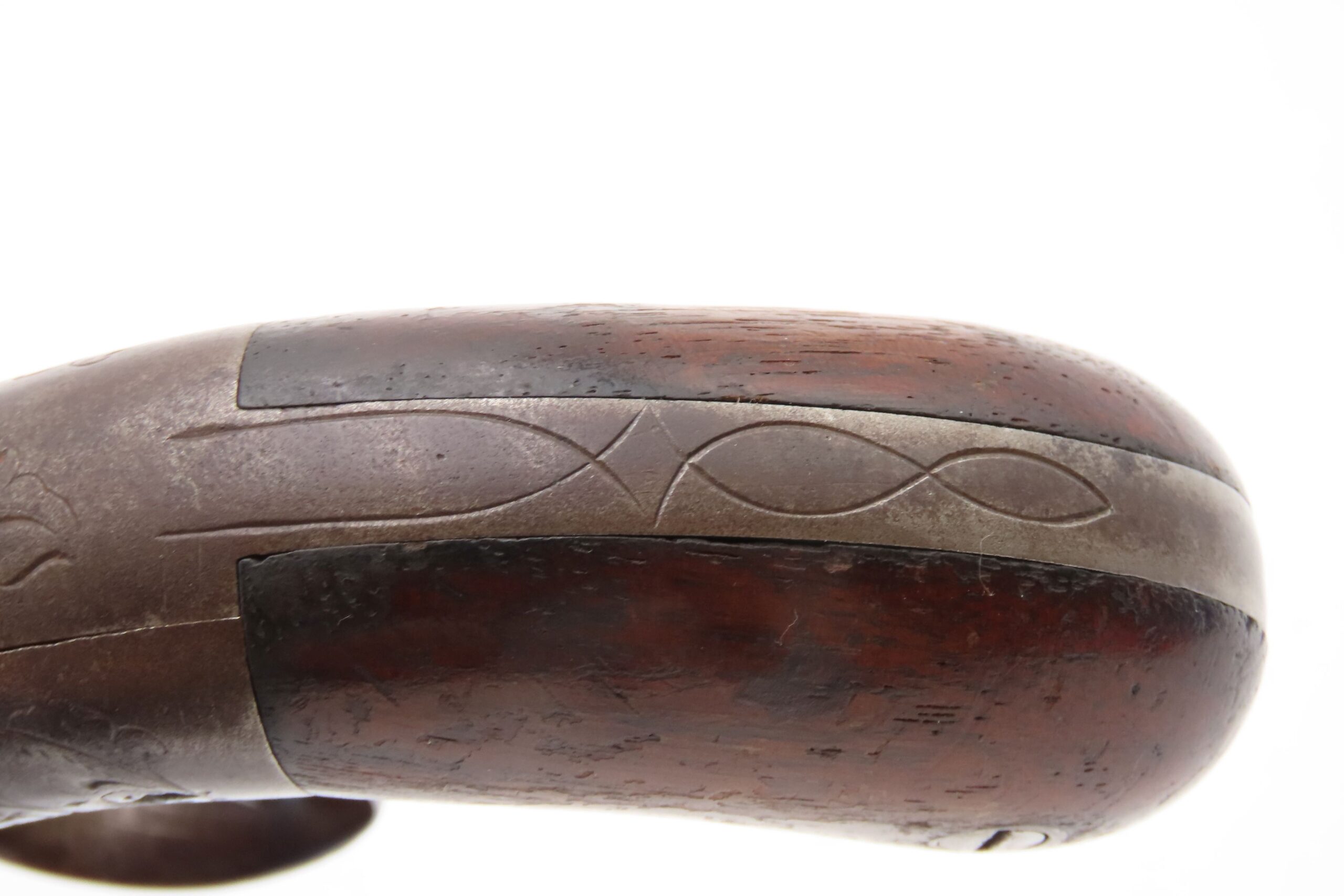 ANTEBELLUM / CIVIL WAR Era Antique MANHATTAN Percussion PEPPERBOX Revolver 6-Shot SELF DEFENSE Gun Made in Norwich, Conn. - Image 8