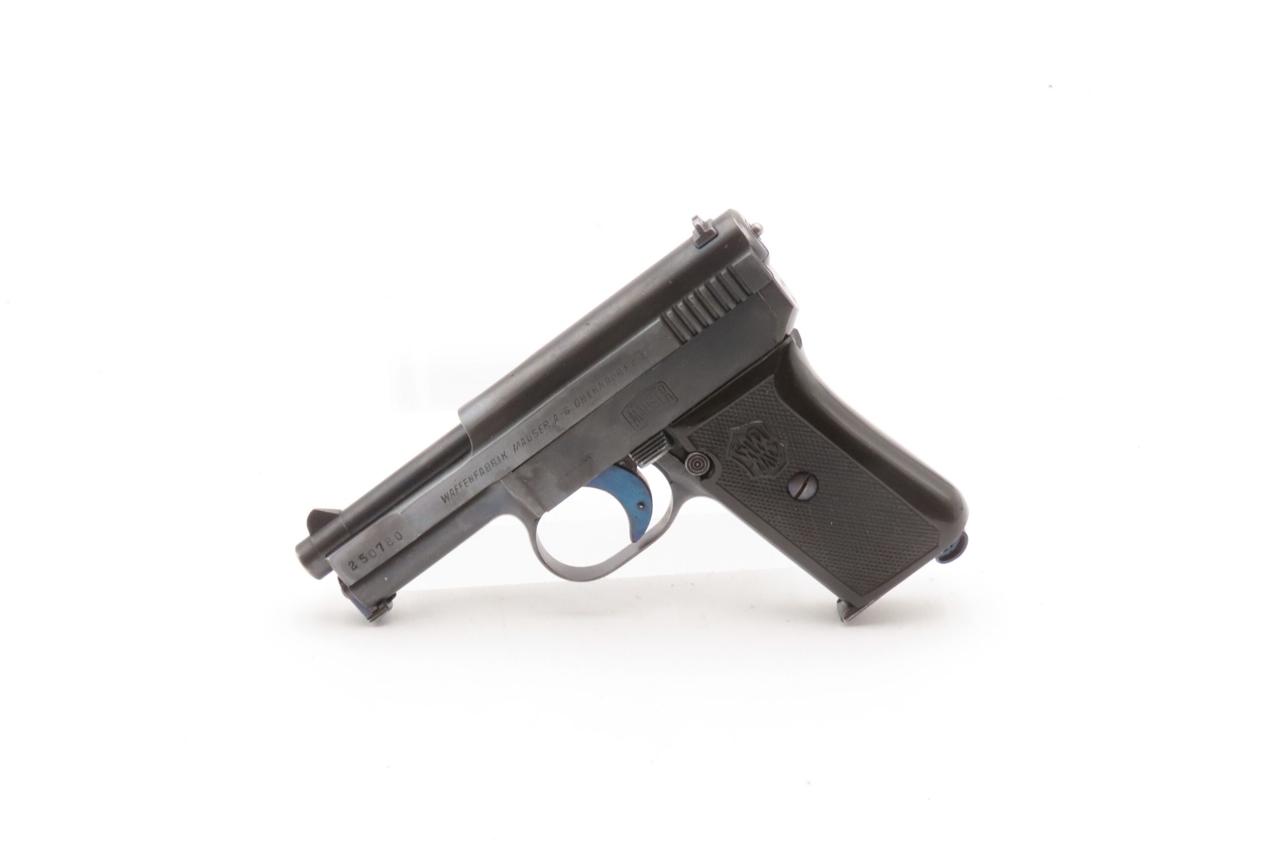 Mauser M1910 6.35mm Semi-Automatic C&R POCKET Pistol w/HOLSTER & EXTRA MAG German Side Arm Chambered in .25 ACP Browning Auto - Image 4