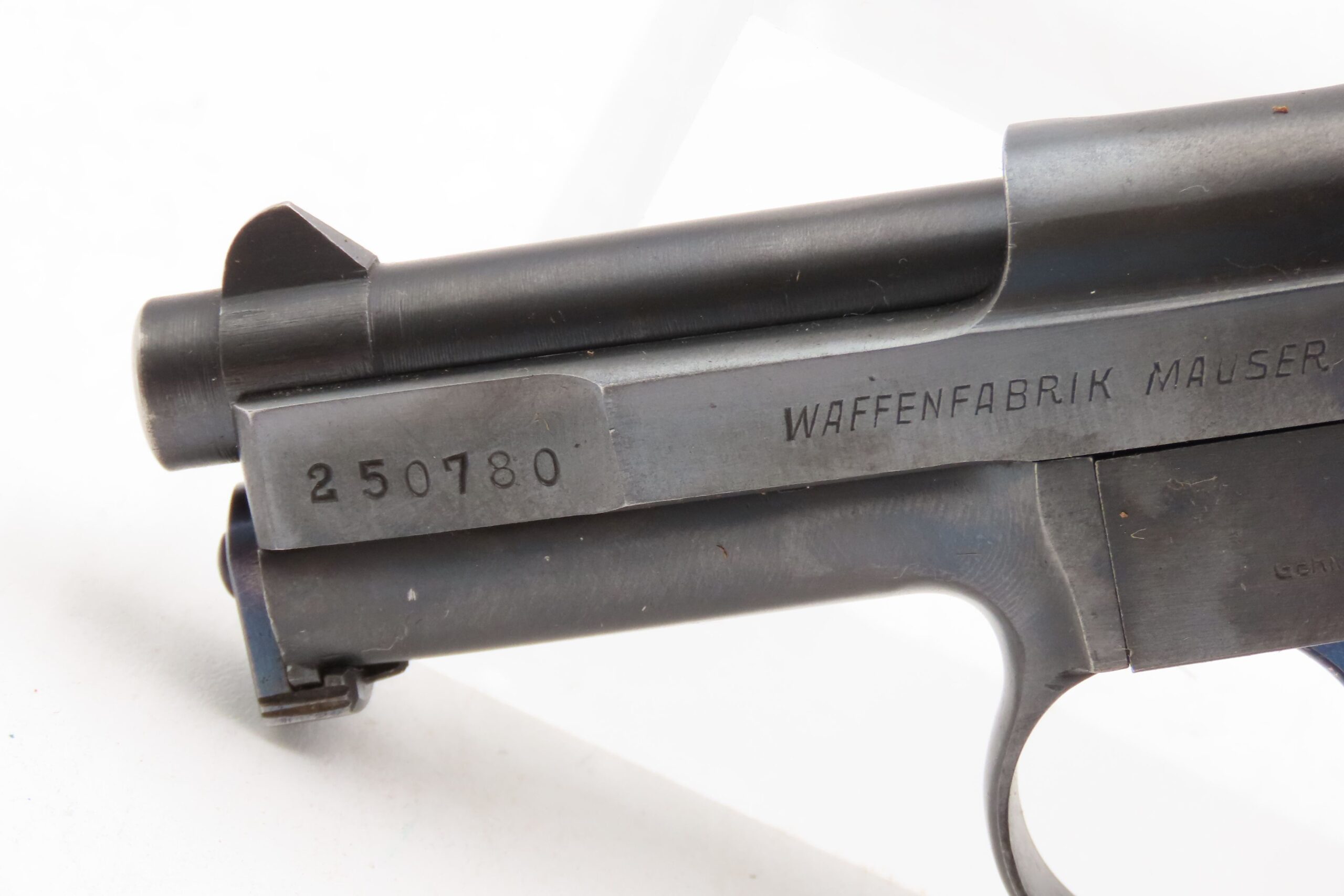Mauser M1910 6.35mm Semi-Automatic C&R POCKET Pistol w/HOLSTER & EXTRA MAG German Side Arm Chambered in .25 ACP Browning Auto - Image 7