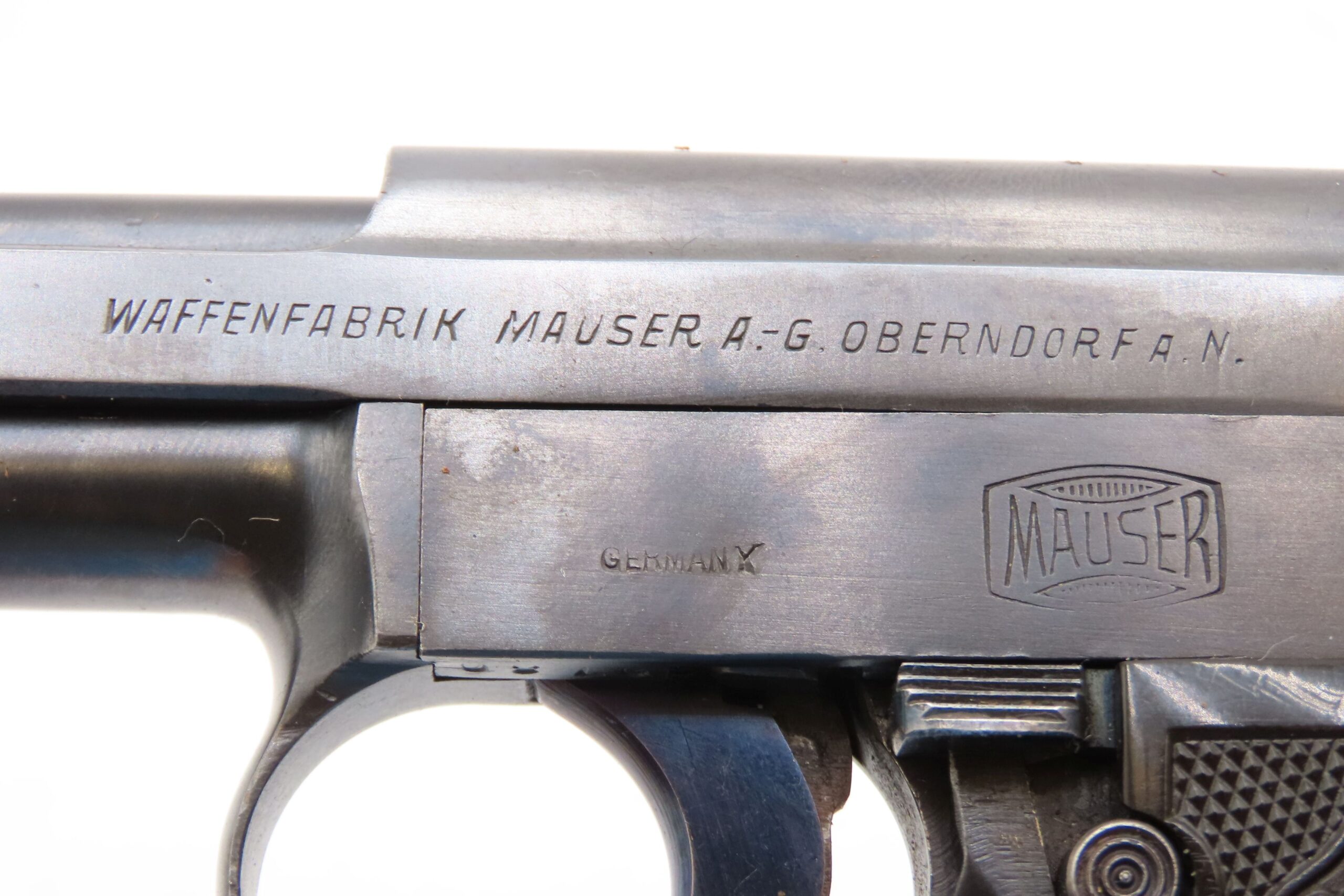 Mauser M1910 6.35mm Semi-Automatic C&R POCKET Pistol w/HOLSTER & EXTRA MAG German Side Arm Chambered in .25 ACP Browning Auto - Image 8