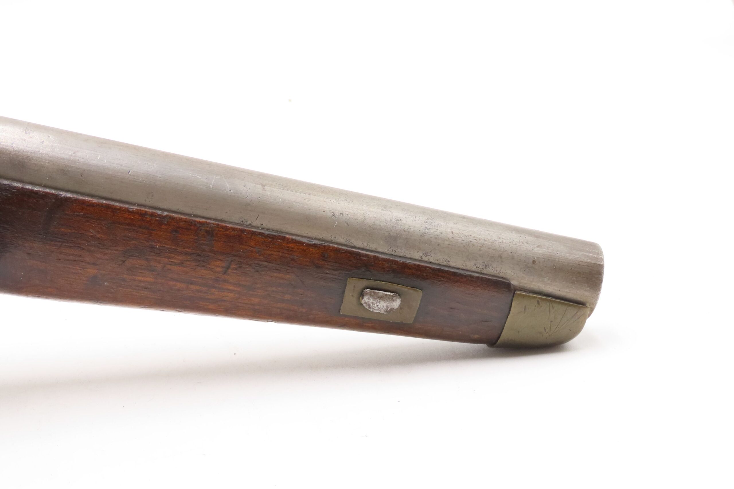 DUTCH/BELGIAN Antique SEA SERVICE .69 FLINTLOCK Military NAVAL Pistol DELFT .69 Caliber Naval Pistol Made Circa 1830s in Liege - Image 6