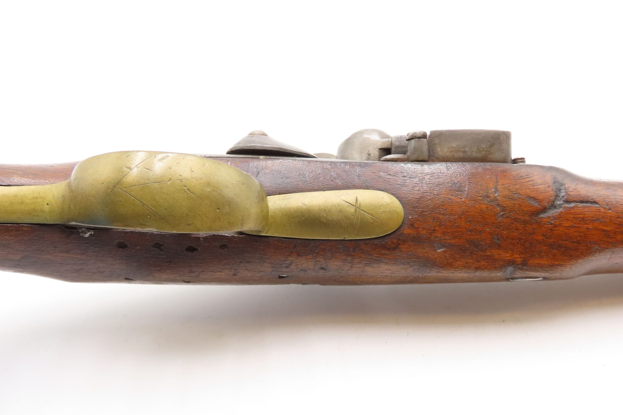 DUTCH/BELGIAN Antique SEA SERVICE .69 FLINTLOCK Military NAVAL Pistol DELFT .69 Caliber Naval Pistol Made Circa 1830s in Liege - Image 8