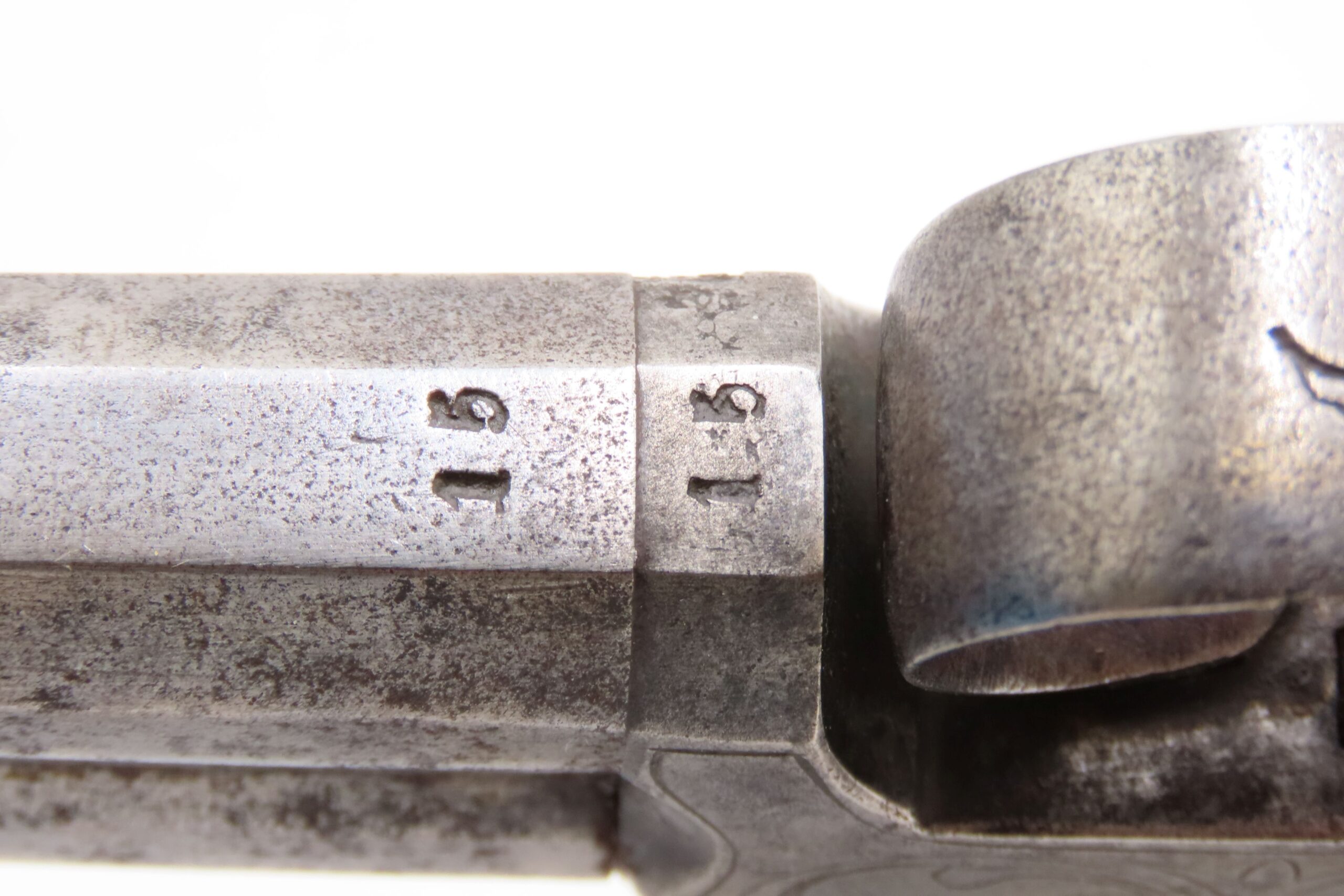 DOUBLE BARREL Antique OVER/UNDER Boxlock .45 Percussion SELF DEFENSE Pistol - Image 10