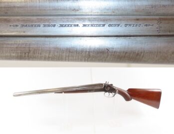 Antique PARKER BROTHERS Double Barrel SIDE x SIDE Grade 0 HAMMER Shotgun ICONIC Classic HUNTING/SPORTING 1883 Made Shotgun