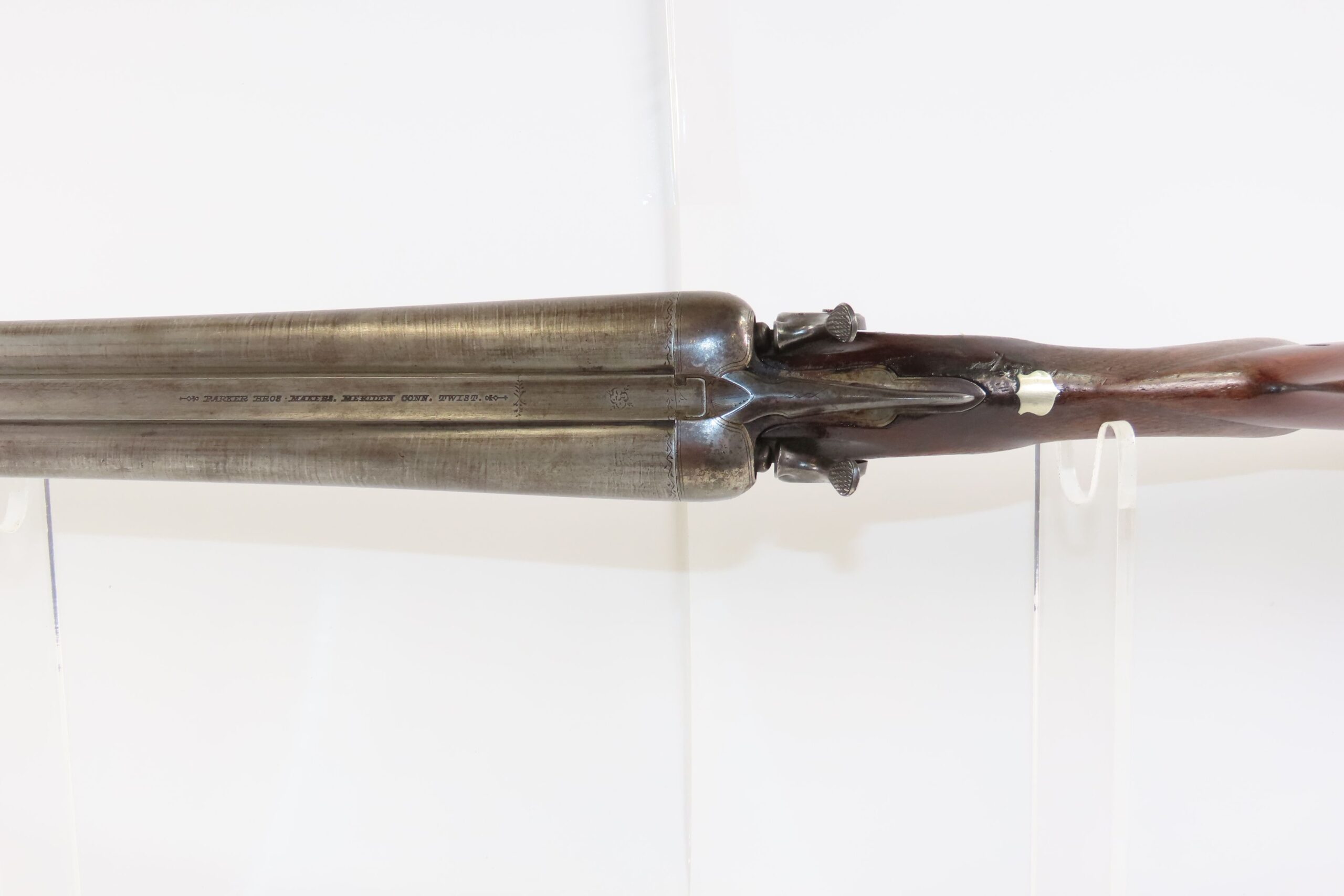 Antique PARKER BROTHERS Double Barrel SIDE x SIDE Grade 0 HAMMER Shotgun ICONIC Classic HUNTING/SPORTING 1883 Made Shotgun - Image 9