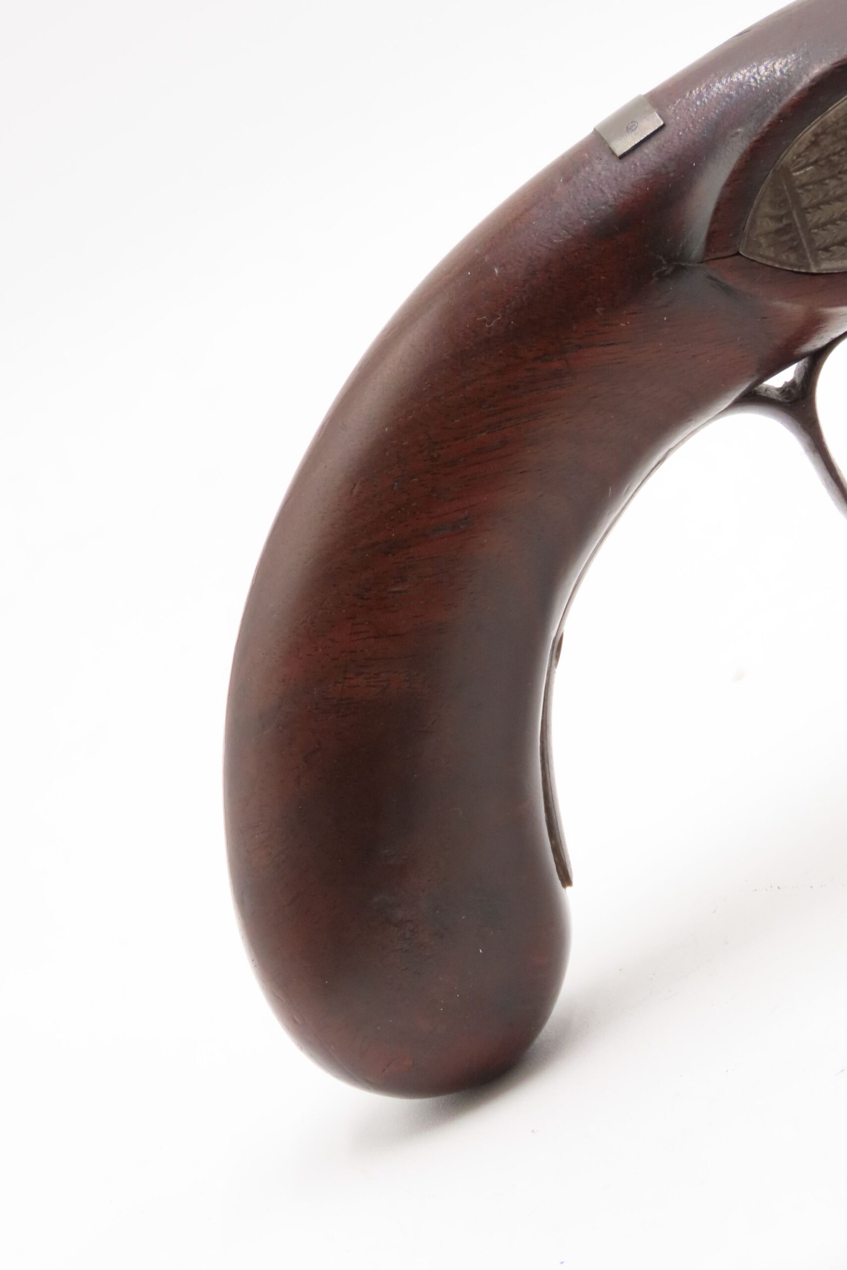 c1830s-40s R. ROGERS Rare PILL-PRIMED Antique TRANSITIONAL Utica, NY Pistol Also known as the “PILLOCK” Firing System - Image 18