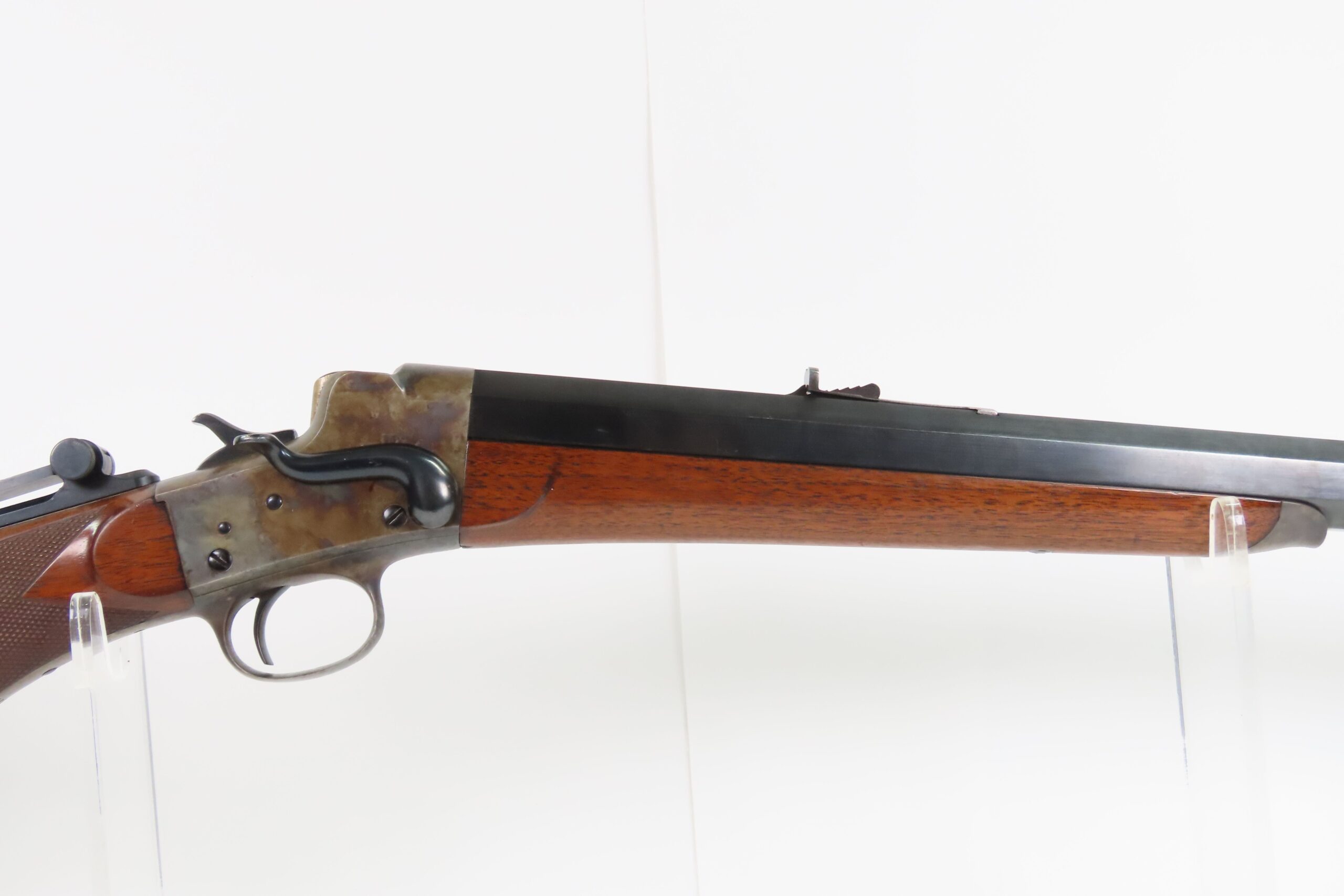 Antique REMINGTON-HEPBURN No. 3 Heavy Barrel .45-70 SPORTING/TARGET Rifle Single Shot Falling Block CREEDMOOR TARGET Rifle - Image 4