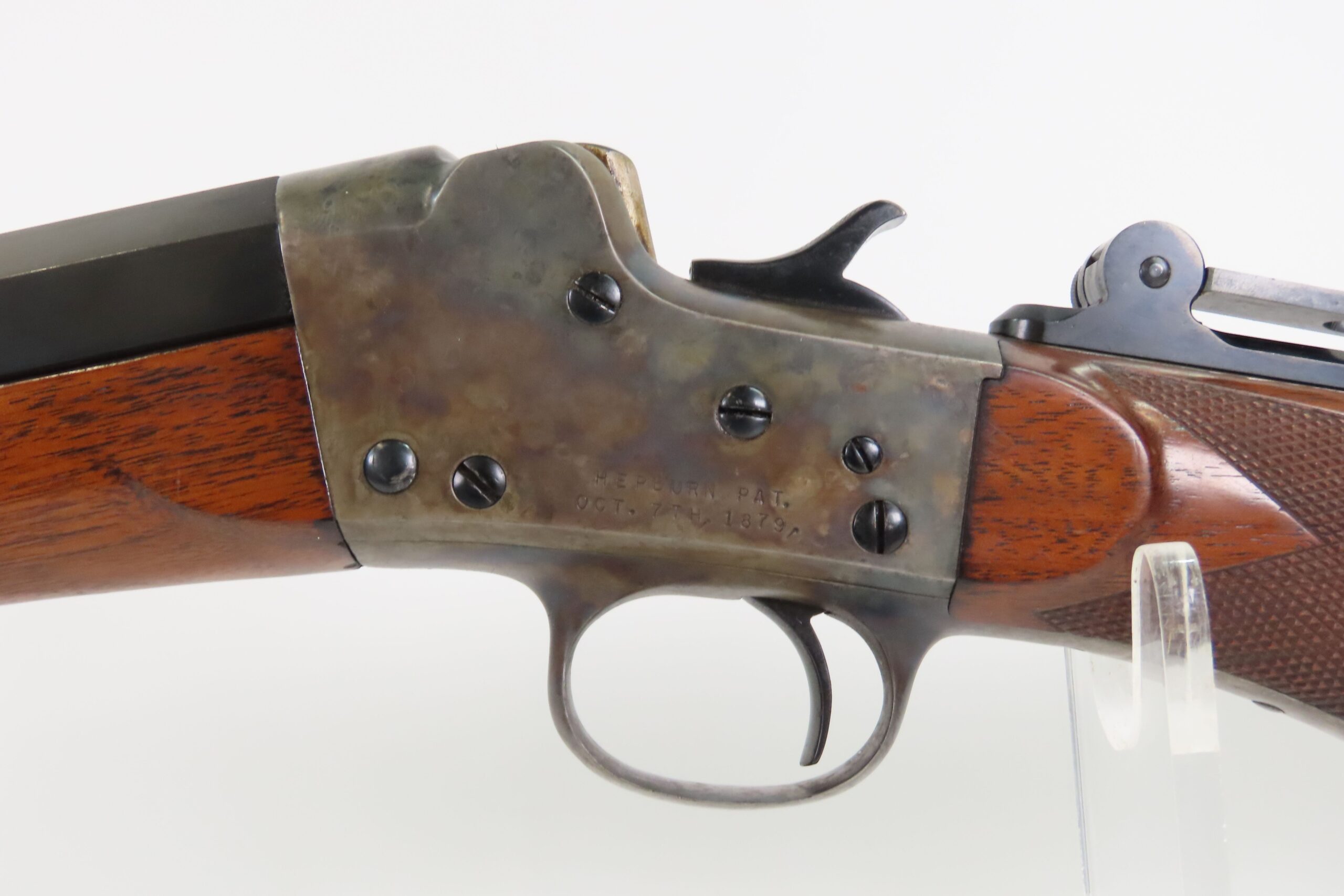 Antique REMINGTON-HEPBURN No. 3 Heavy Barrel .45-70 SPORTING/TARGET Rifle Single Shot Falling Block CREEDMOOR TARGET Rifle - Image 20