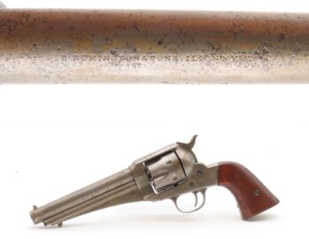DESIREABLE Antique E. REMINGTON M1875 .44-40 Single Action ARMY Revolver JESSE and FRANK JAMES Revolver of Choice BLUED