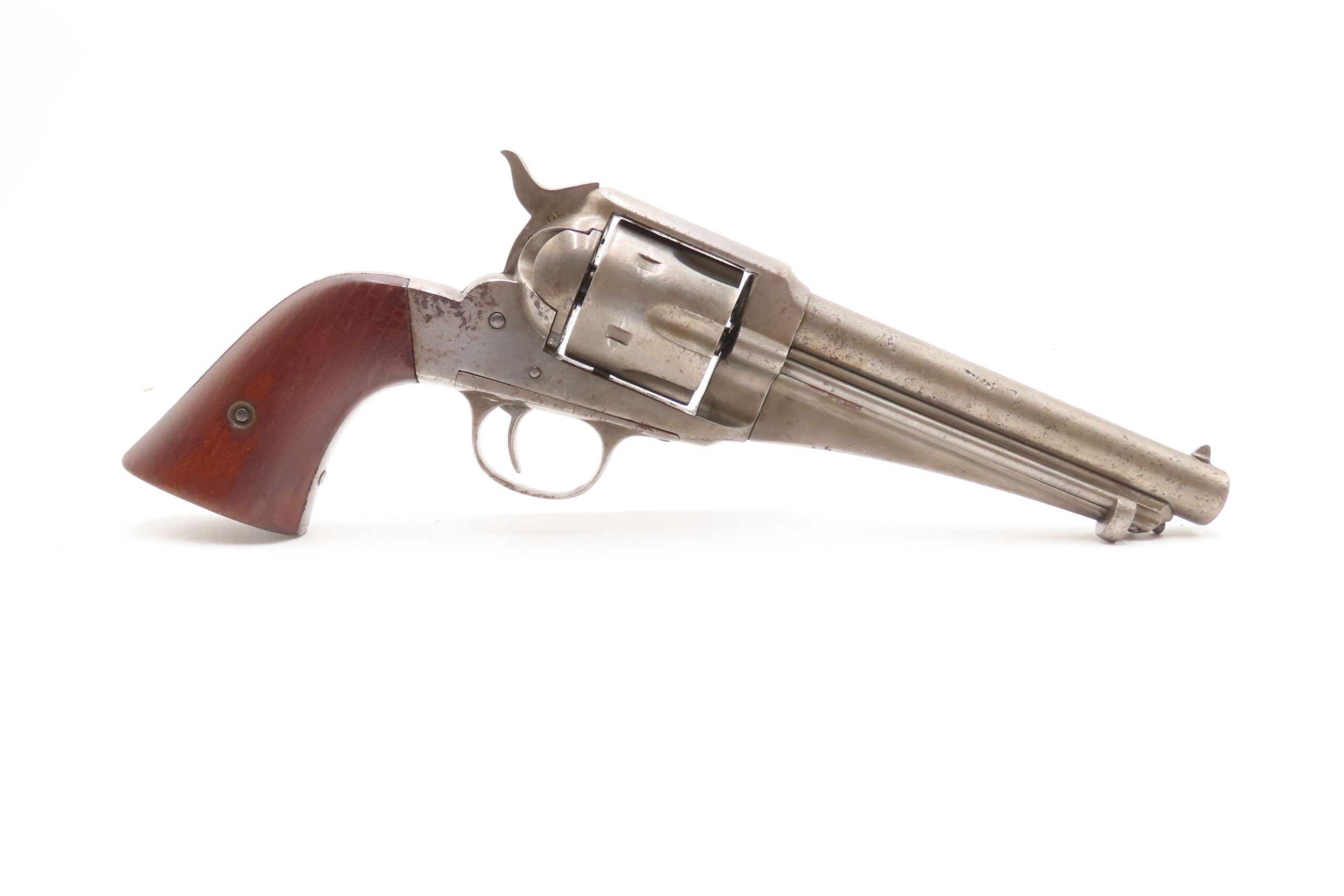 DESIREABLE Antique E. REMINGTON M1875 .44-40 Single Action ARMY Revolver JESSE and FRANK JAMES Revolver of Choice BLUED - Image 15