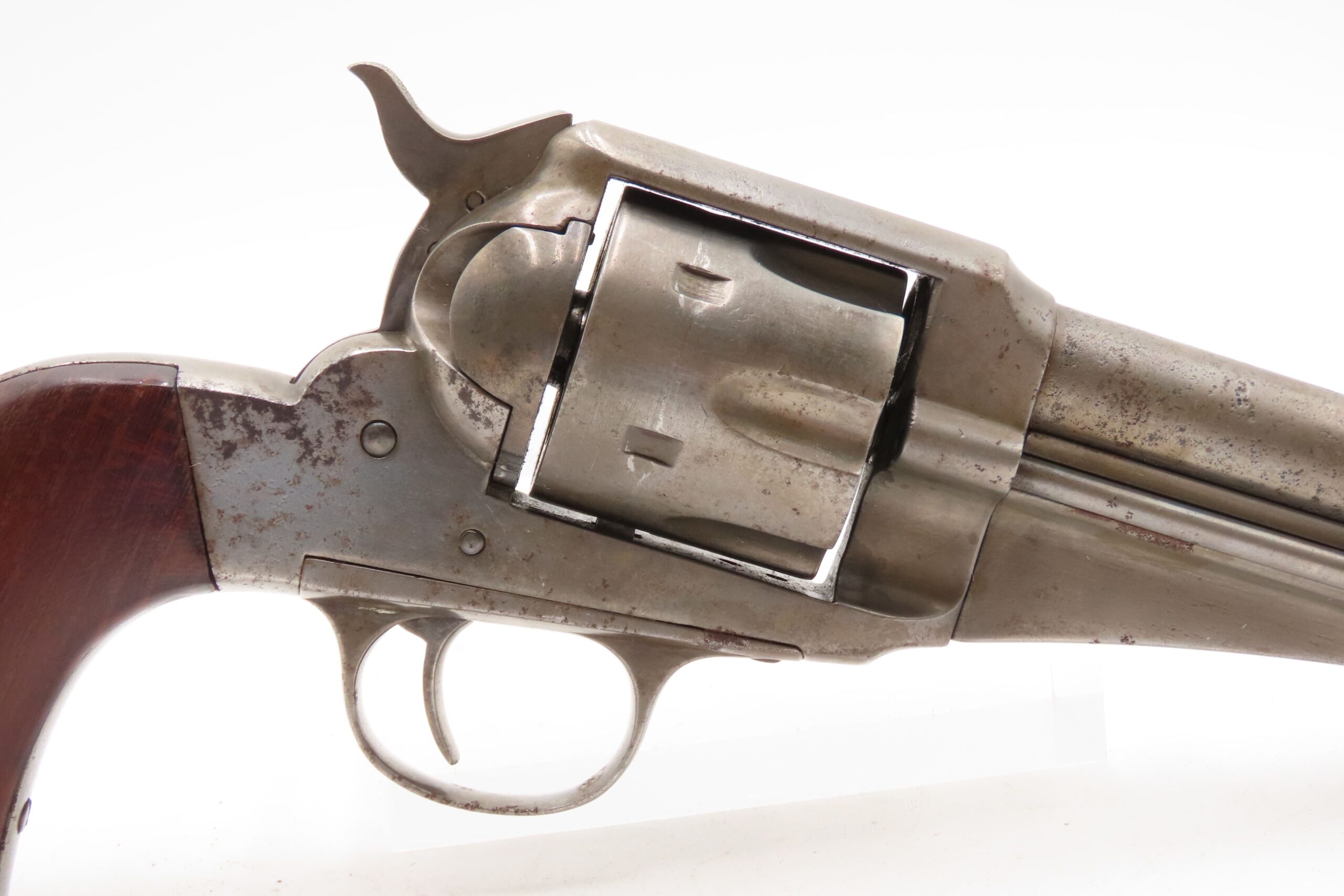 DESIREABLE Antique E. REMINGTON M1875 .44-40 Single Action ARMY Revolver JESSE and FRANK JAMES Revolver of Choice BLUED - Image 17