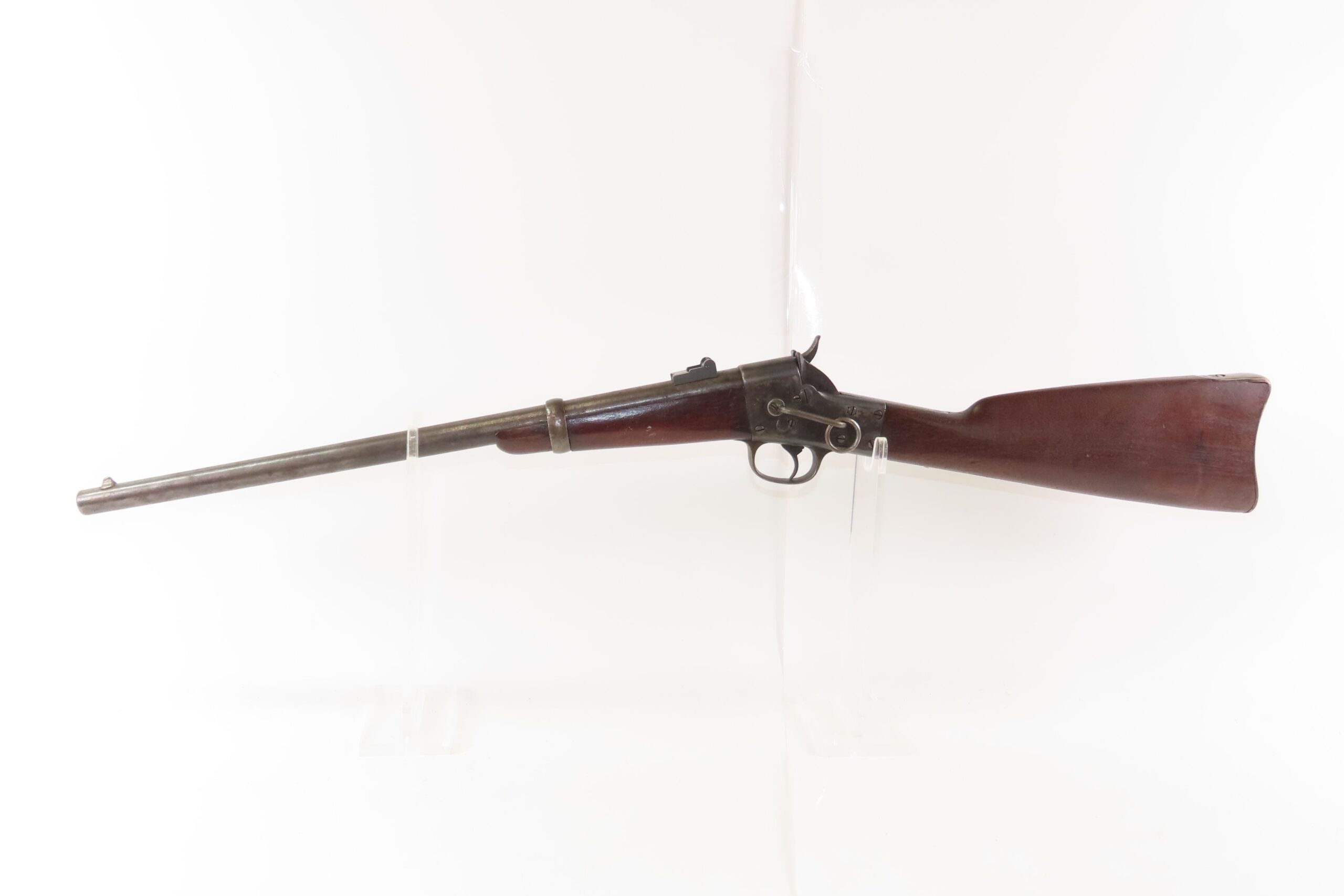 1 of 5000 Antique REMINGTON / SAVAGE ARMS “Split Breech” TYPE I SR Carbine RARE Late/Post-CIVIL WAR Saddle Ring Carbine - Image 3