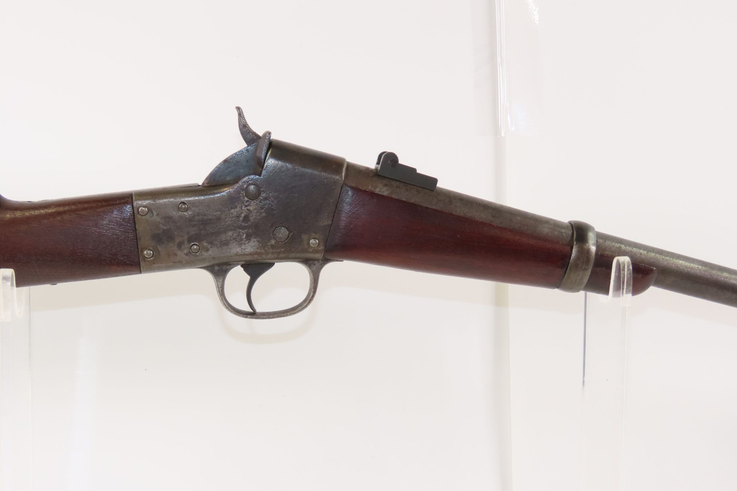 1 of 5000 Antique REMINGTON / SAVAGE ARMS “Split Breech” TYPE I SR Carbine RARE Late/Post-CIVIL WAR Saddle Ring Carbine - Image 19