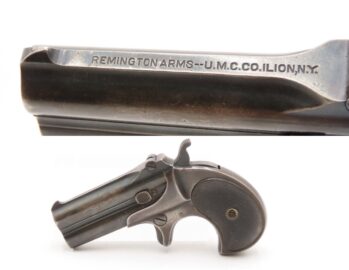 REMINGTON ARMS-U.M.C. Model 95 O/U Double DERRINGER Type III .41 C&R Pistol Long-Lived American OVER/UNDER Conceal & Carry