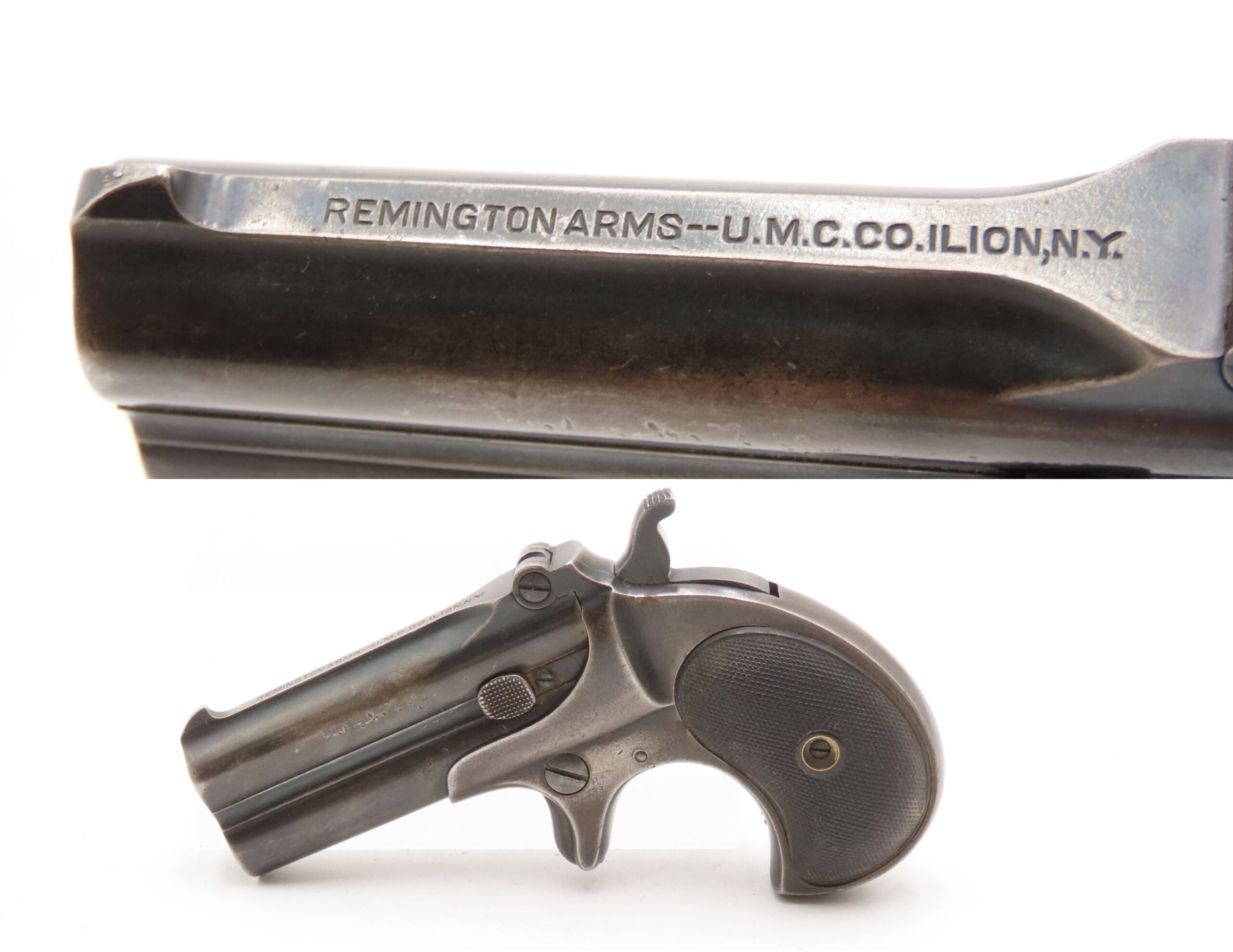 REMINGTON ARMS-U.M.C. Model 95 O/U Double DERRINGER Type III .41 C&R Pistol Long-Lived American OVER/UNDER Conceal & Carry