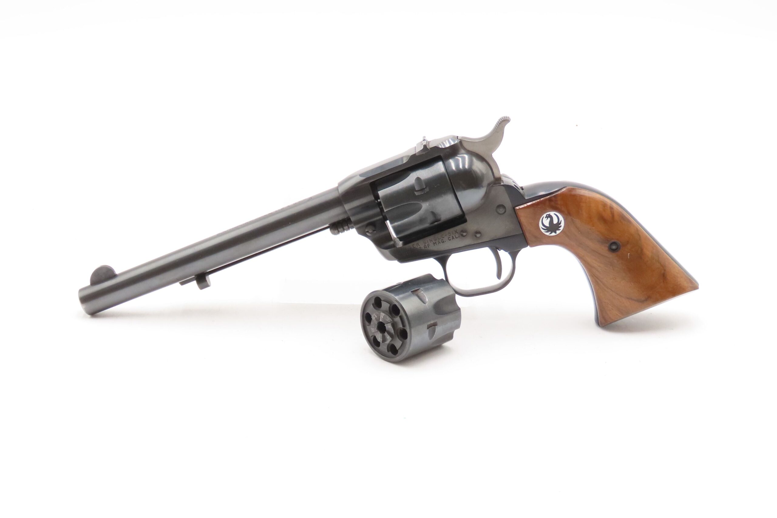 1961 RUGER SINGLE SIX Convertible Single Action 3-SCREW FRAME Revolver C&R With Desirable MATCHING .22 Rimfire Extra Cylinder - Image 3