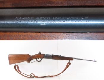 c1954 mfr. SAVAGE ARMS M99 Lever Action Rifle .300 Savage UTICA, NY C&R Sharp DEER Hunting Rifle