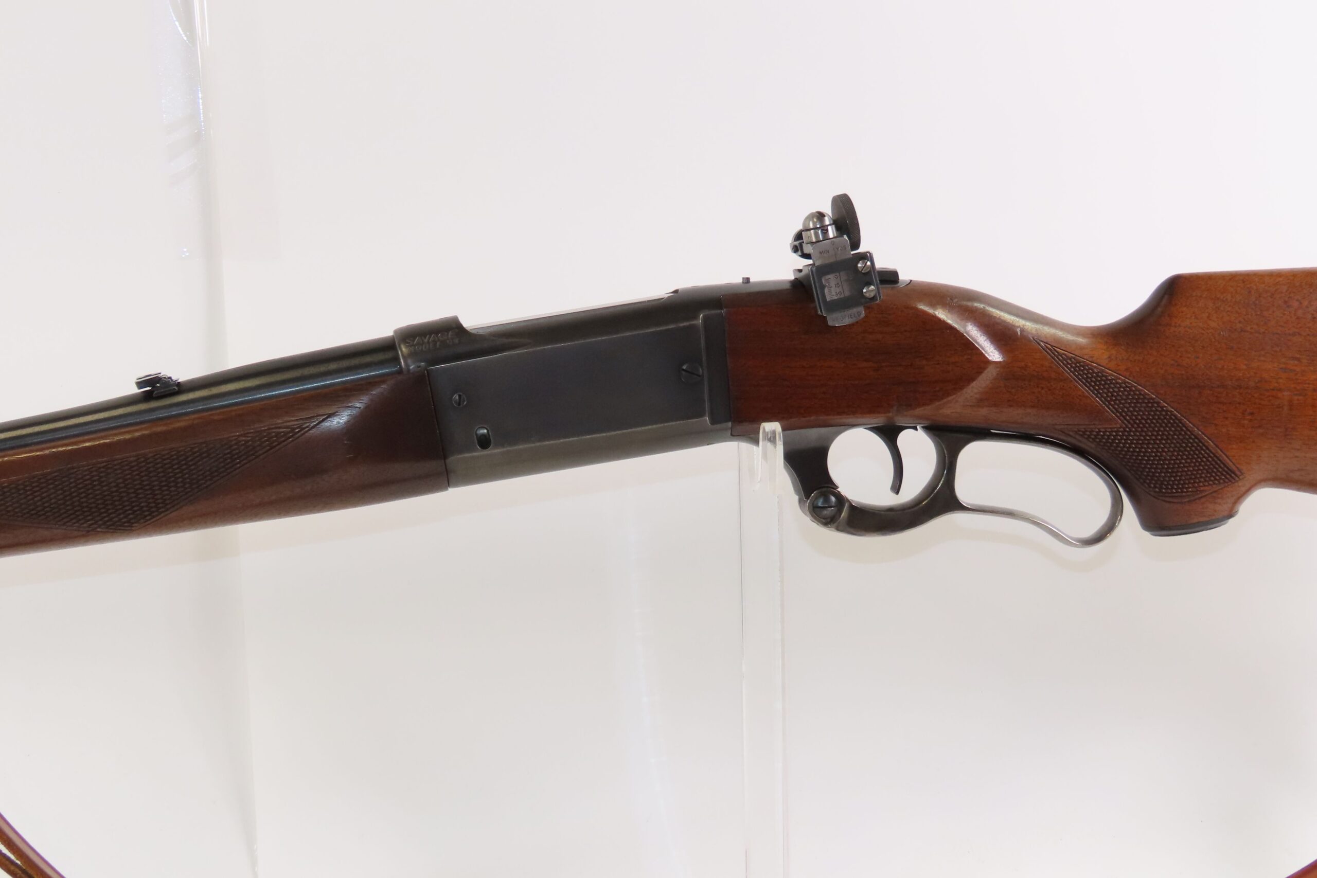 c1954 mfr. SAVAGE ARMS M99 Lever Action Rifle .300 Savage UTICA, NY C&R Sharp DEER Hunting Rifle - Image 20