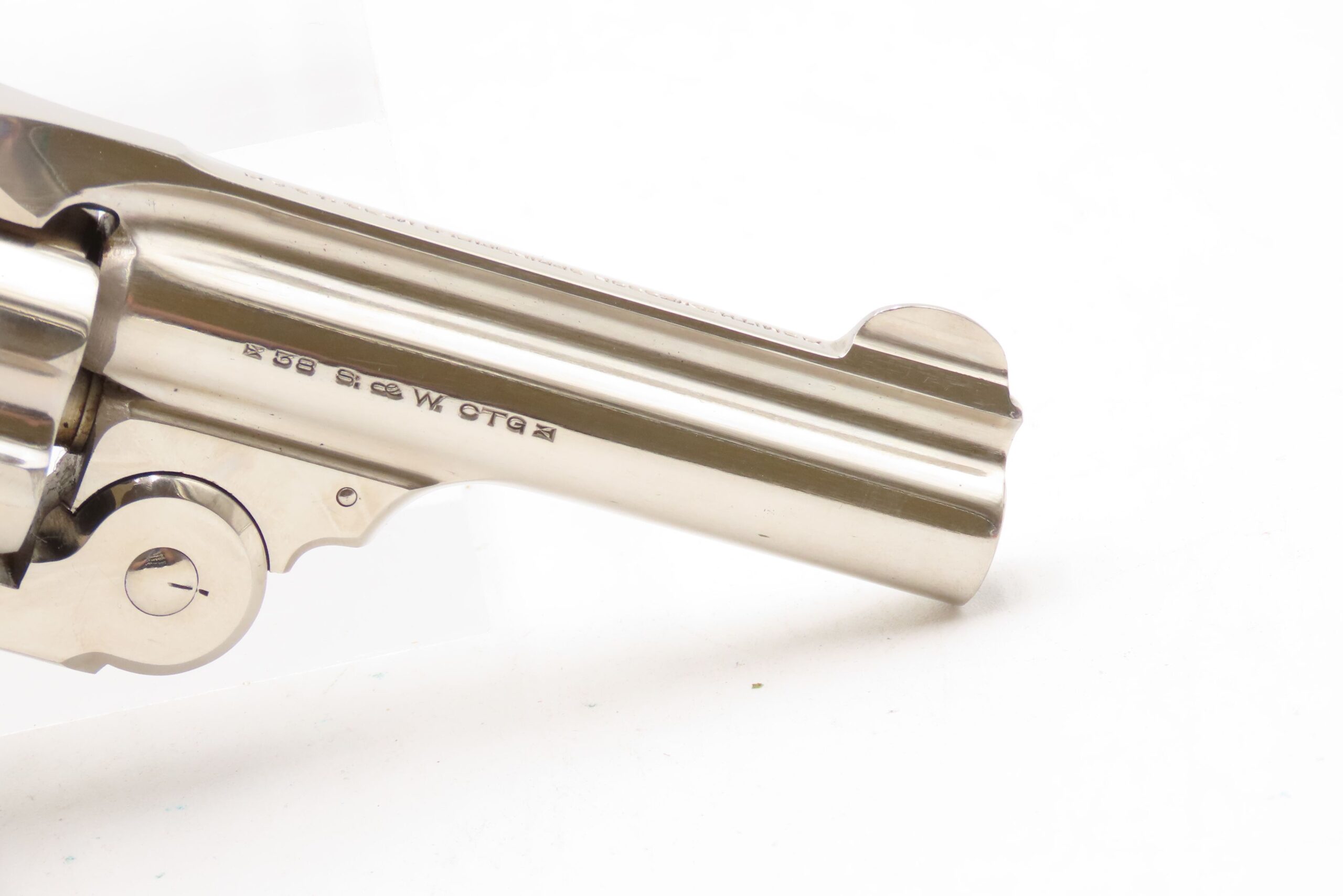 SMITH & WESSON .38 Safety Hammerless SELF DEFENSE Handgun C&R S&W CONCEAL & CARRY Revolver NICE NICKEL FINISH - Image 22