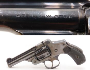 Early 1900s SMITH & WESSON .38 Safety Hammerless C&R SELF DEFENSE Revolver Nice TURN OF THE CENTURY Top Break Revolver