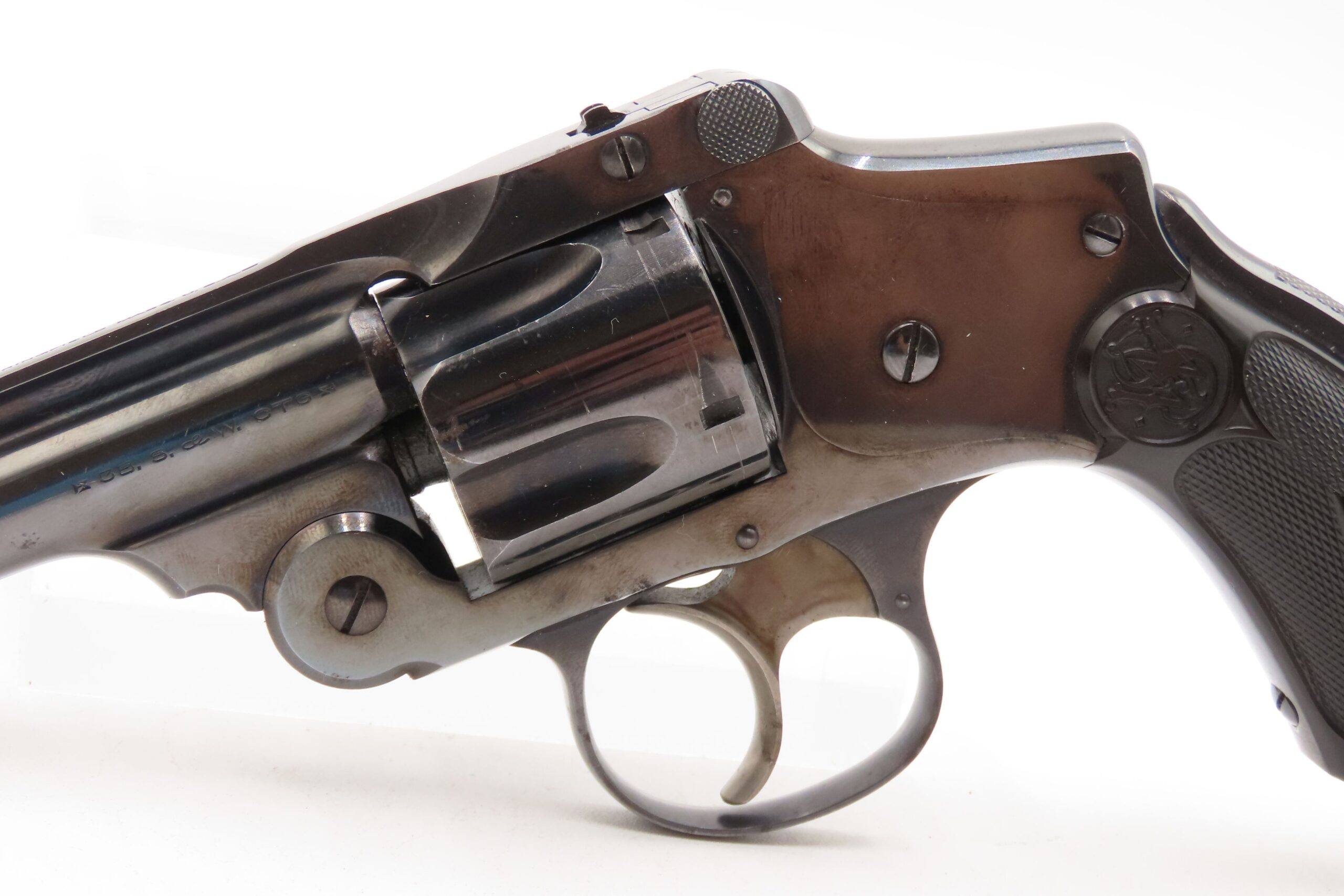 Early 1900s SMITH & WESSON .38 Safety Hammerless C&R SELF DEFENSE Revolver Nice TURN OF THE CENTURY Top Break Revolver - Image 5