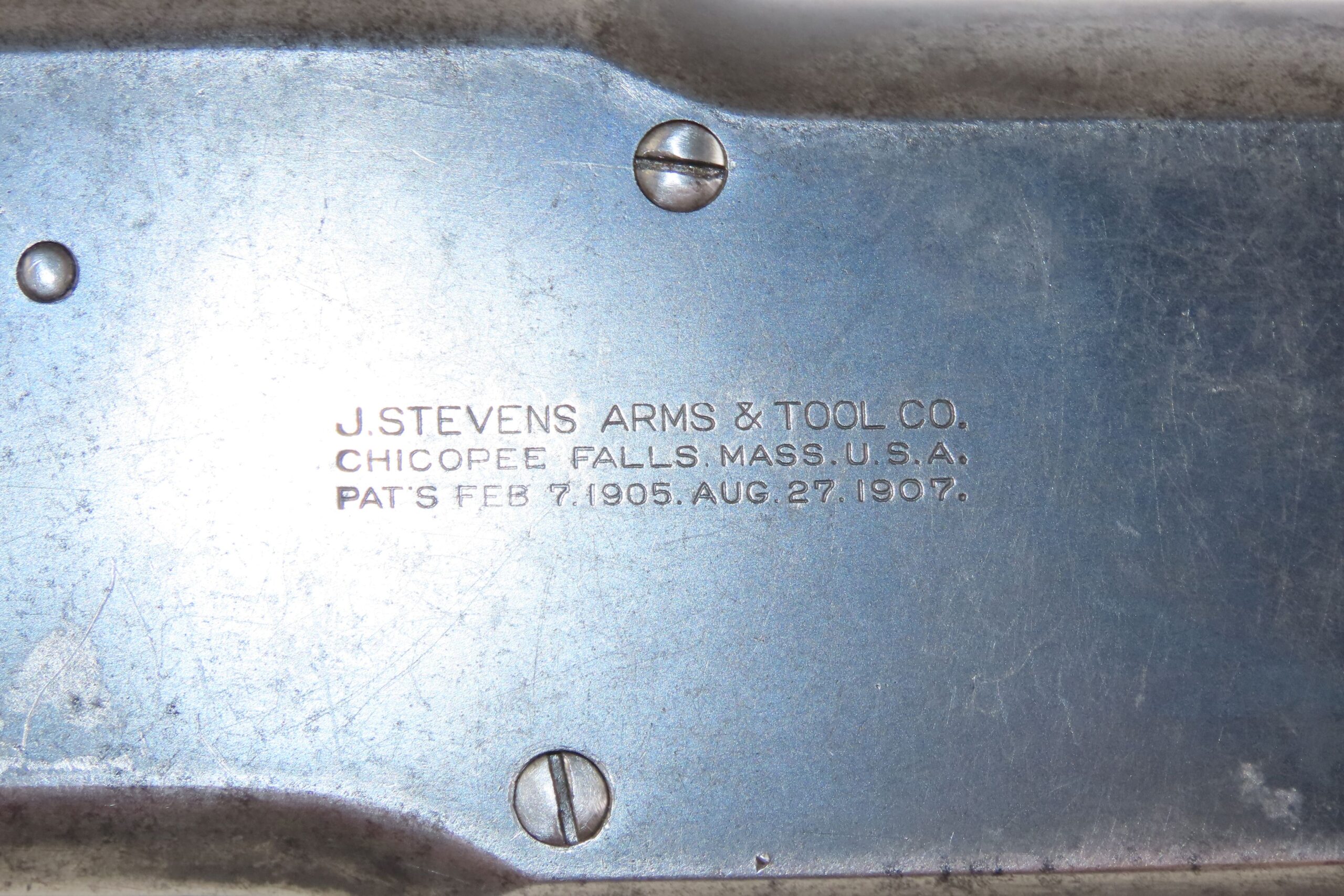 Pre-World War I J. STEVENS A. & T. M520 12 g. PUMP/SLIDE ACTION Shotgun C&R Early 1900s HUNTING/SPORTING Game Getter - Image 8