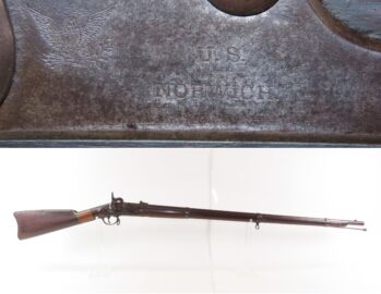 1864 Date CIVIL WAR Antique NORWICH ARMS U.S. M1861 Percussion Rifle-MUSKET James D. Mowry U.S. Model 1861 “EVERYMAN’S RIFLE”