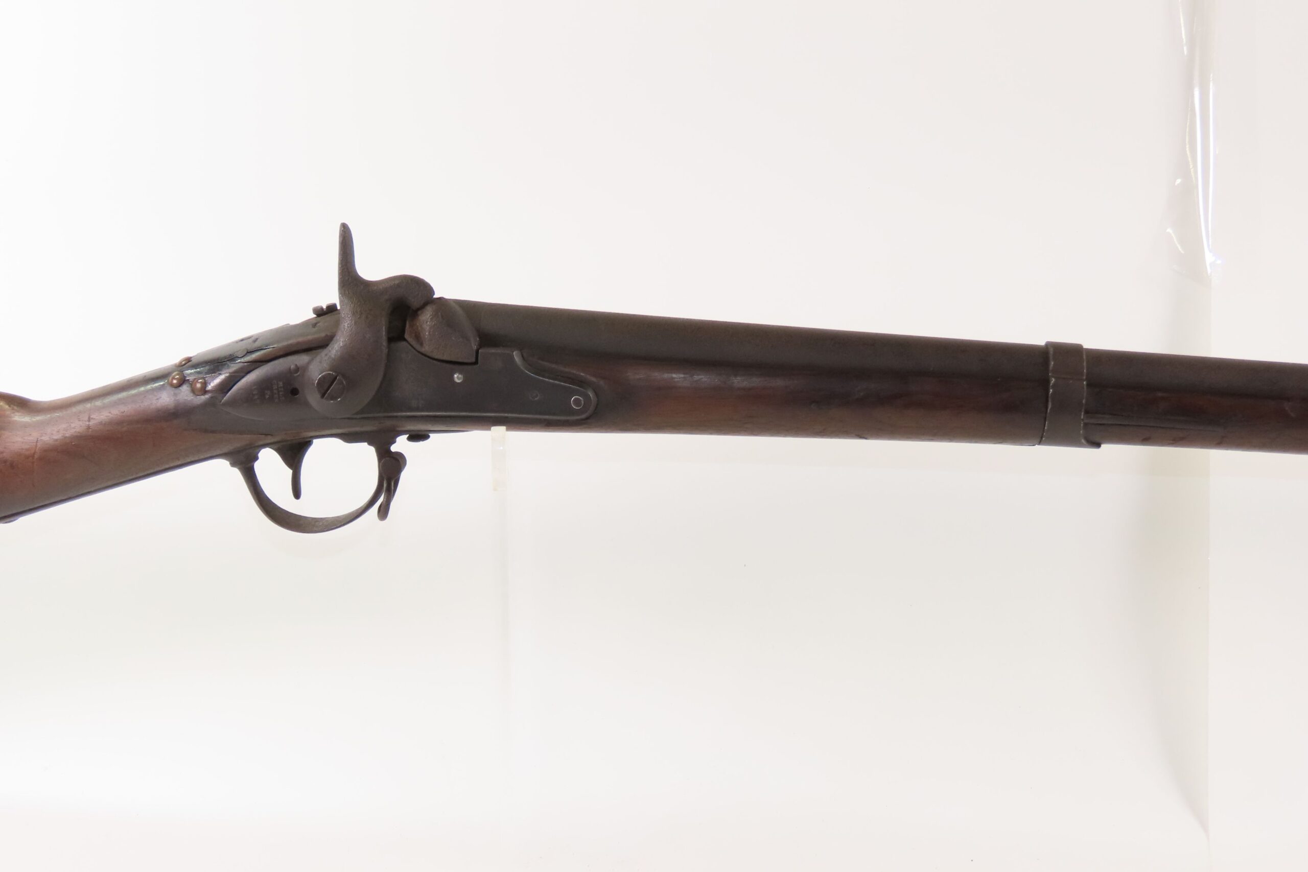CIVIL WAR Antique D. NIPPES U.S. Contract M1840 .70 CONVERSION Musket MEXICAN-AMERICAN WAR; 1 of 5,100 NIPPES Model 1840s - Image 5