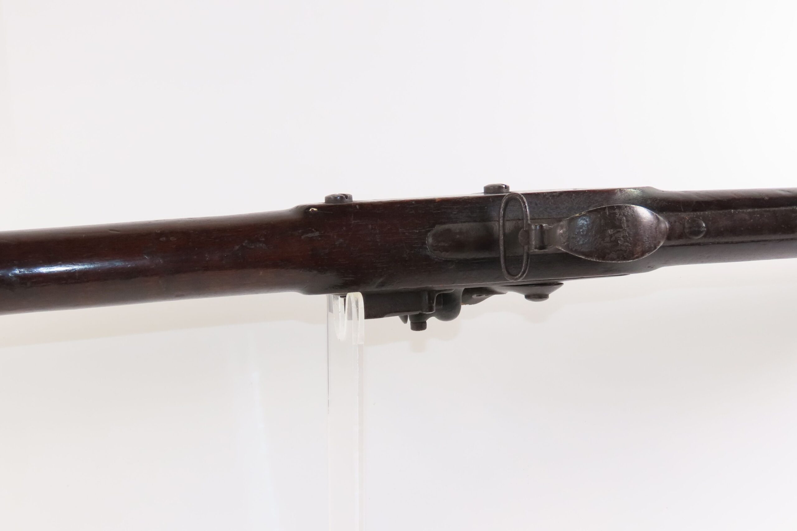 Antique WICKHAM U.S. M1816 MEXICAN-AMERICAN WAR Flintlock Musket w/BAYONET With 1826 Dated LOCK and BARREL TANG - Image 16
