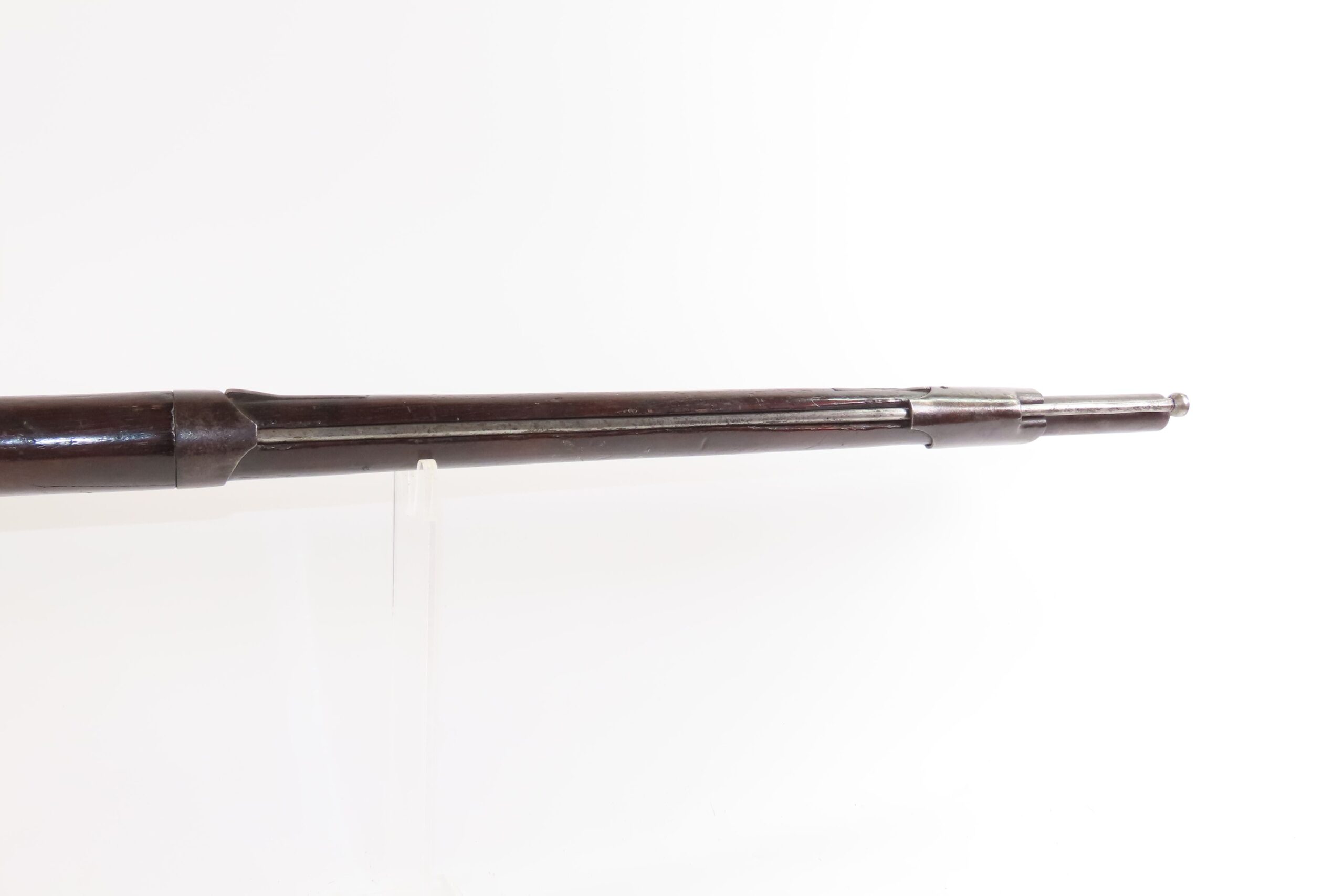 Antique WICKHAM U.S. M1816 MEXICAN-AMERICAN WAR Flintlock Musket w/BAYONET With 1826 Dated LOCK and BARREL TANG - Image 10