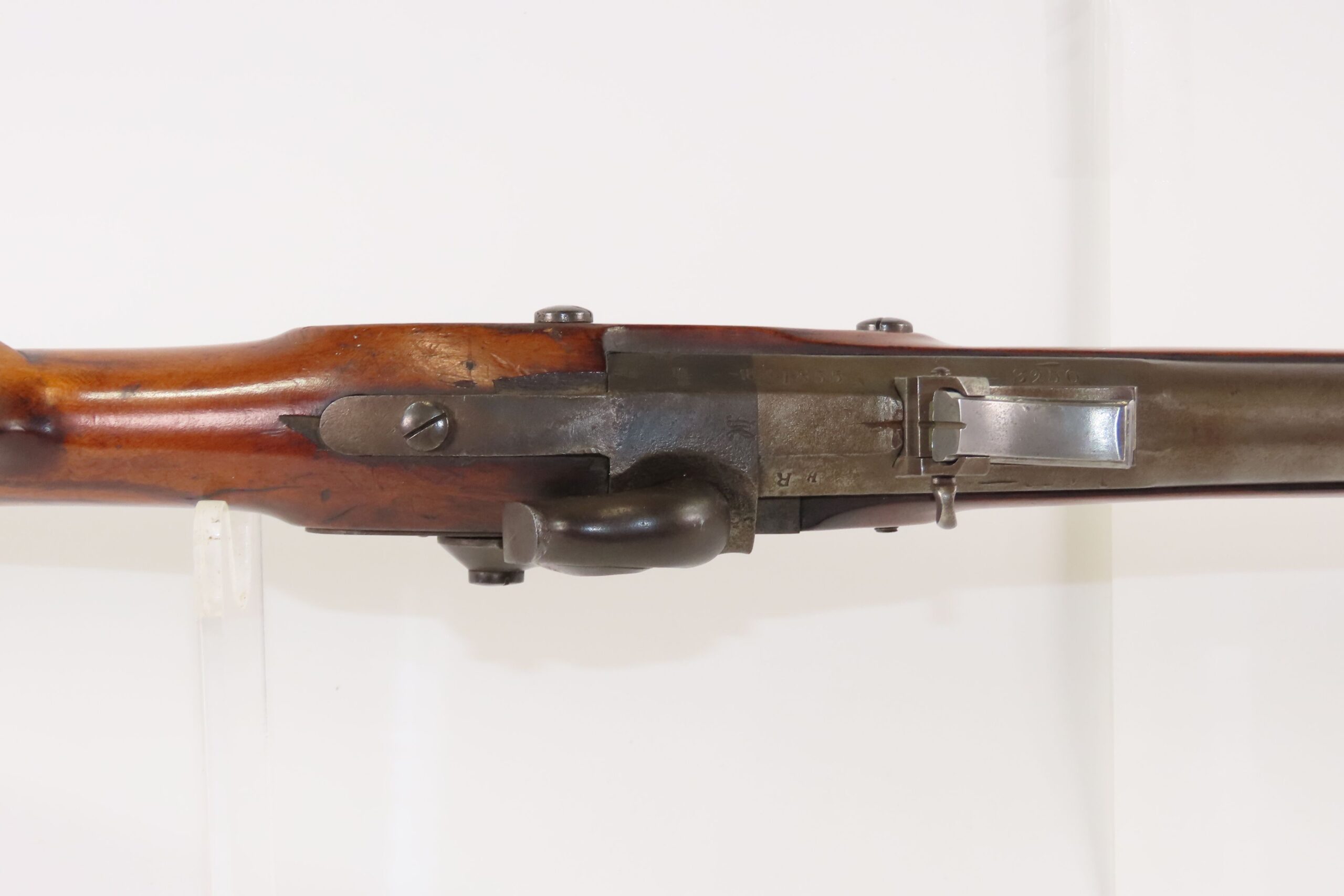 1855 Dated CIVIL WAR Era Antique V.C. SCHILLING Infantry Percussion CARBINE Scarce CONFEDERATE & UNION Military RIFLED Carbine - Image 13