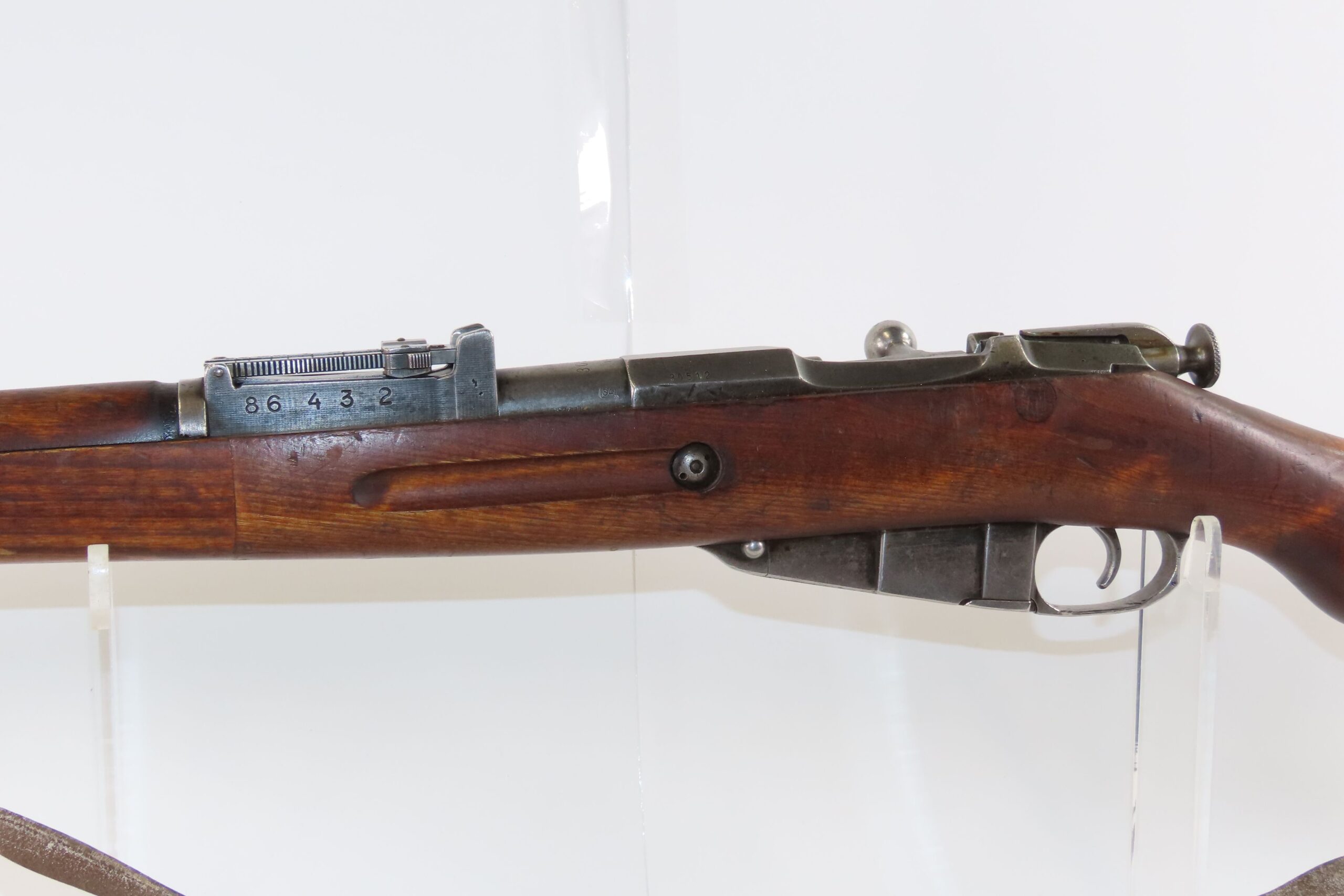 1941 Dated WORLD WAR II Era FINNISH VKT Mosin-Nagant M39 C&R INFANTRY Rifle VALTION KIVAARITEHDAS States Rifle Factory w/SLING - Image 21