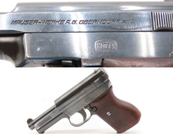 Desirable WORLD WAR II Era German MAUSER M1934 7.65mm Semi-Auto Pistol C&R NINE ROUND CAPACITY Chambered in .32 ACP (7.65mm)