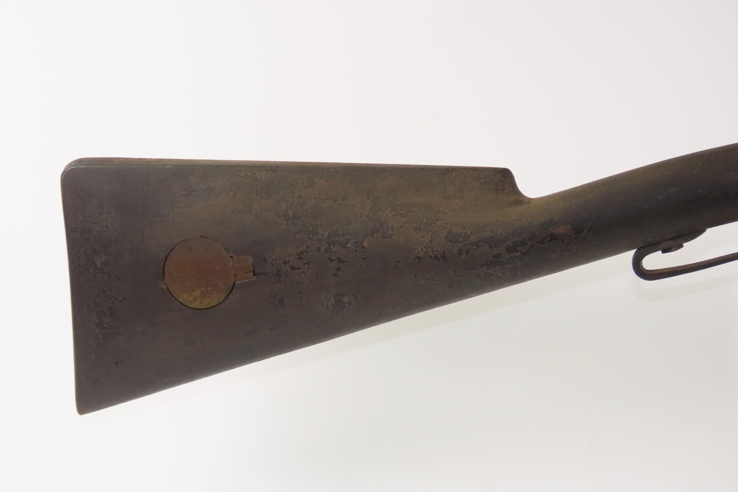 WILLIAM BRIGGS Antique ALL METAL Underhammer 14 Gauge Percussion SHOTGUN CIVIL WAR ERA with “V/P/Eagle Head” Barrel Proofs - Image 4
