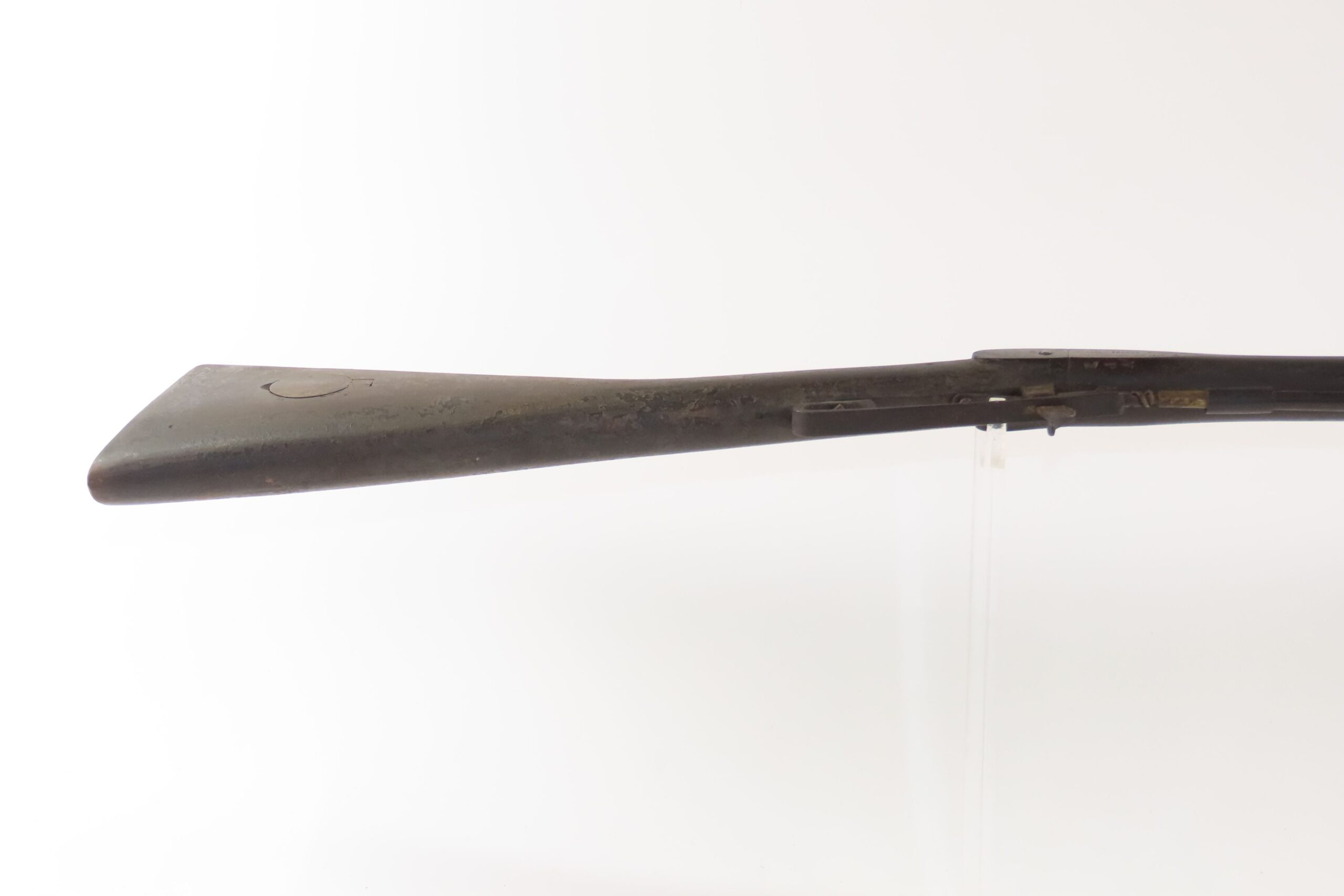 WILLIAM BRIGGS Antique ALL METAL Underhammer 14 Gauge Percussion SHOTGUN CIVIL WAR ERA with “V/P/Eagle Head” Barrel Proofs - Image 8