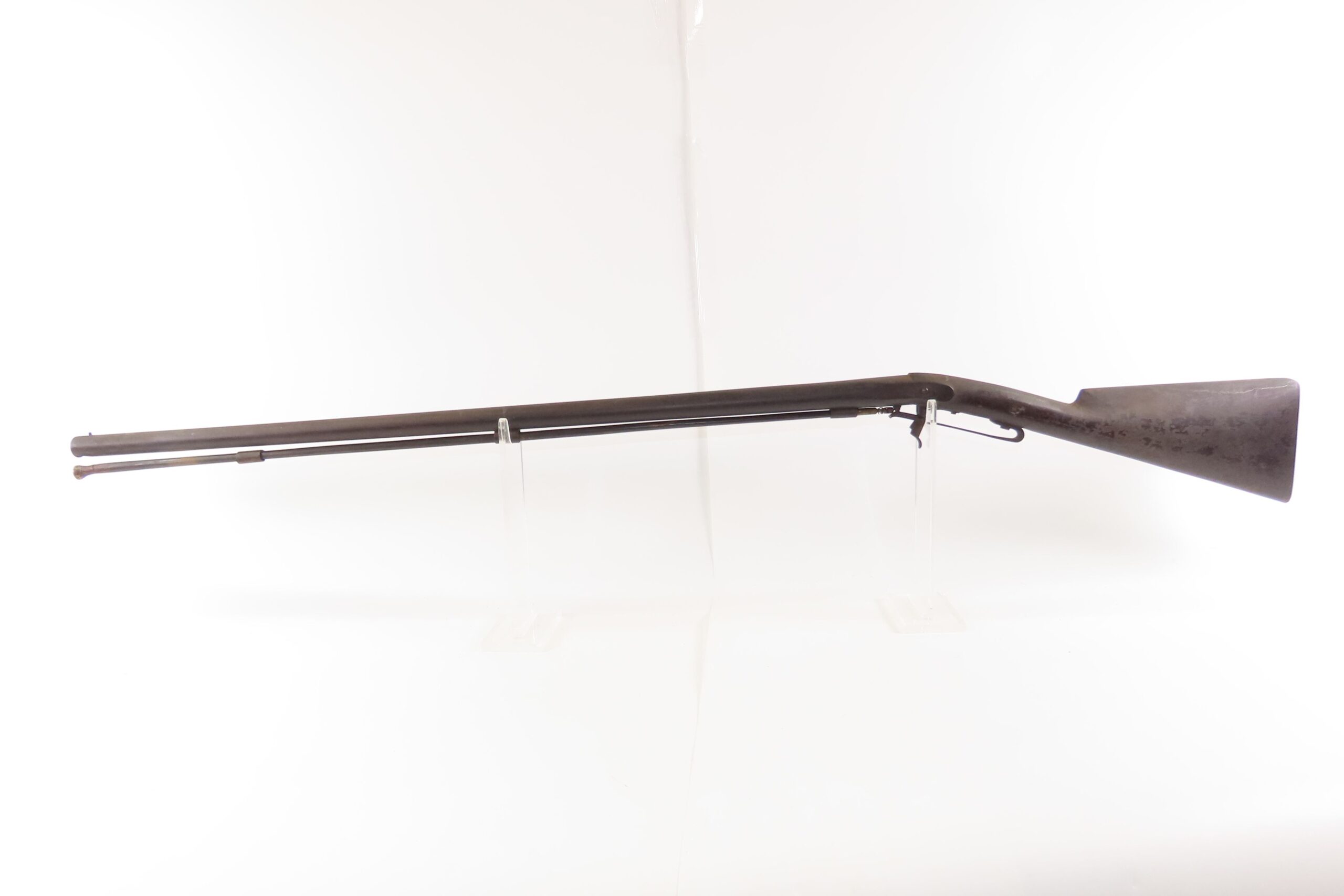 WILLIAM BRIGGS Antique ALL METAL Underhammer 14 Gauge Percussion SHOTGUN CIVIL WAR ERA with “V/P/Eagle Head” Barrel Proofs - Image 14