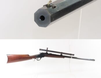 1898 Antique WINCHESTER M1885 High Wall .25-35 WCF TARGET Style Rifle SCOPE “Best Single Shot Rifle Ever Produced”-Ned Roberts