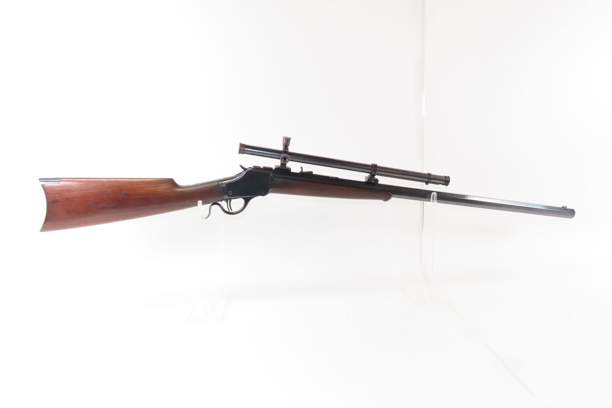 1898 Antique WINCHESTER M1885 High Wall .25-35 WCF TARGET Style Rifle SCOPE “Best Single Shot Rifle Ever Produced”-Ned Roberts - Image 3