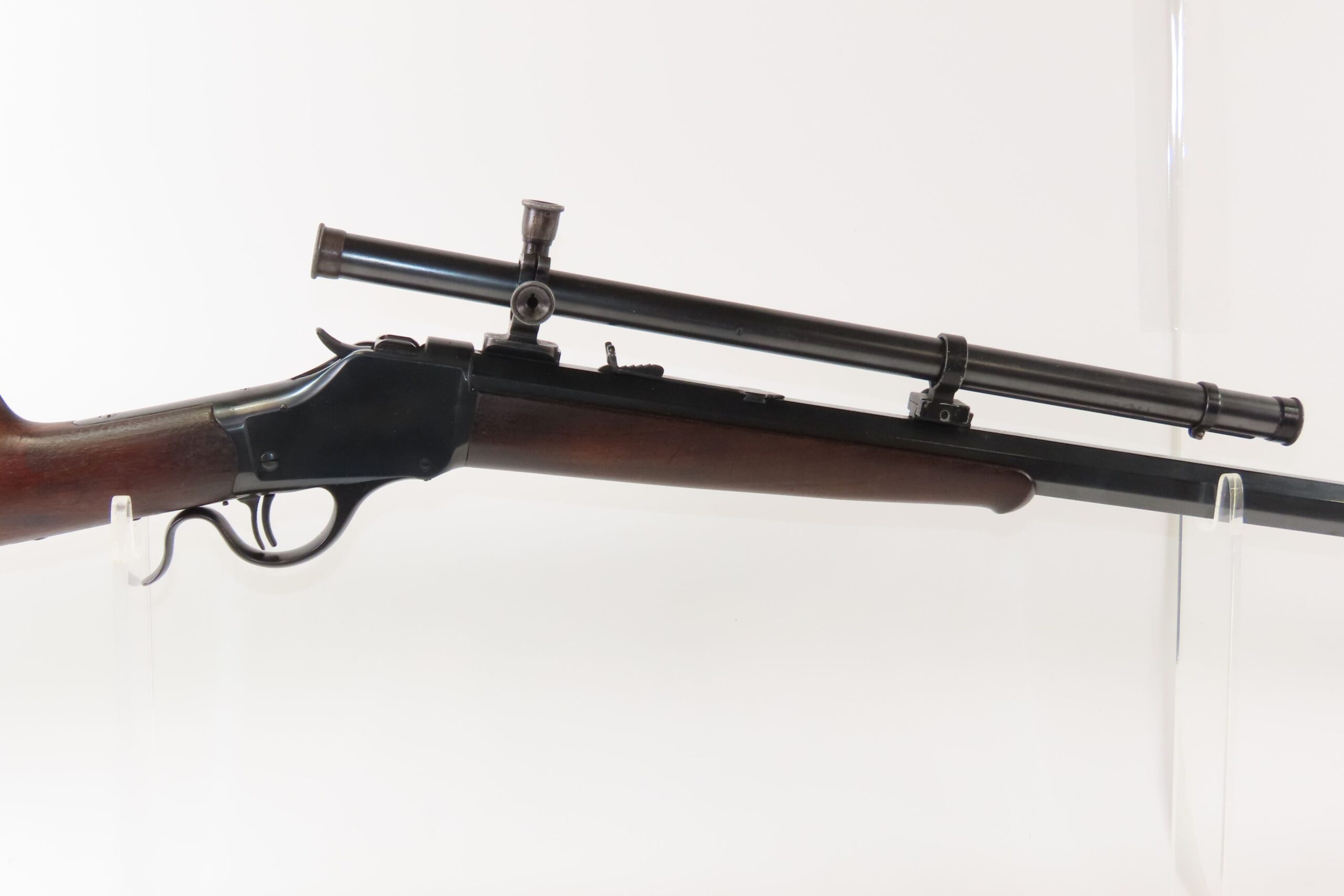 1898 Antique WINCHESTER M1885 High Wall .25-35 WCF TARGET Style Rifle SCOPE “Best Single Shot Rifle Ever Produced”-Ned Roberts - Image 5
