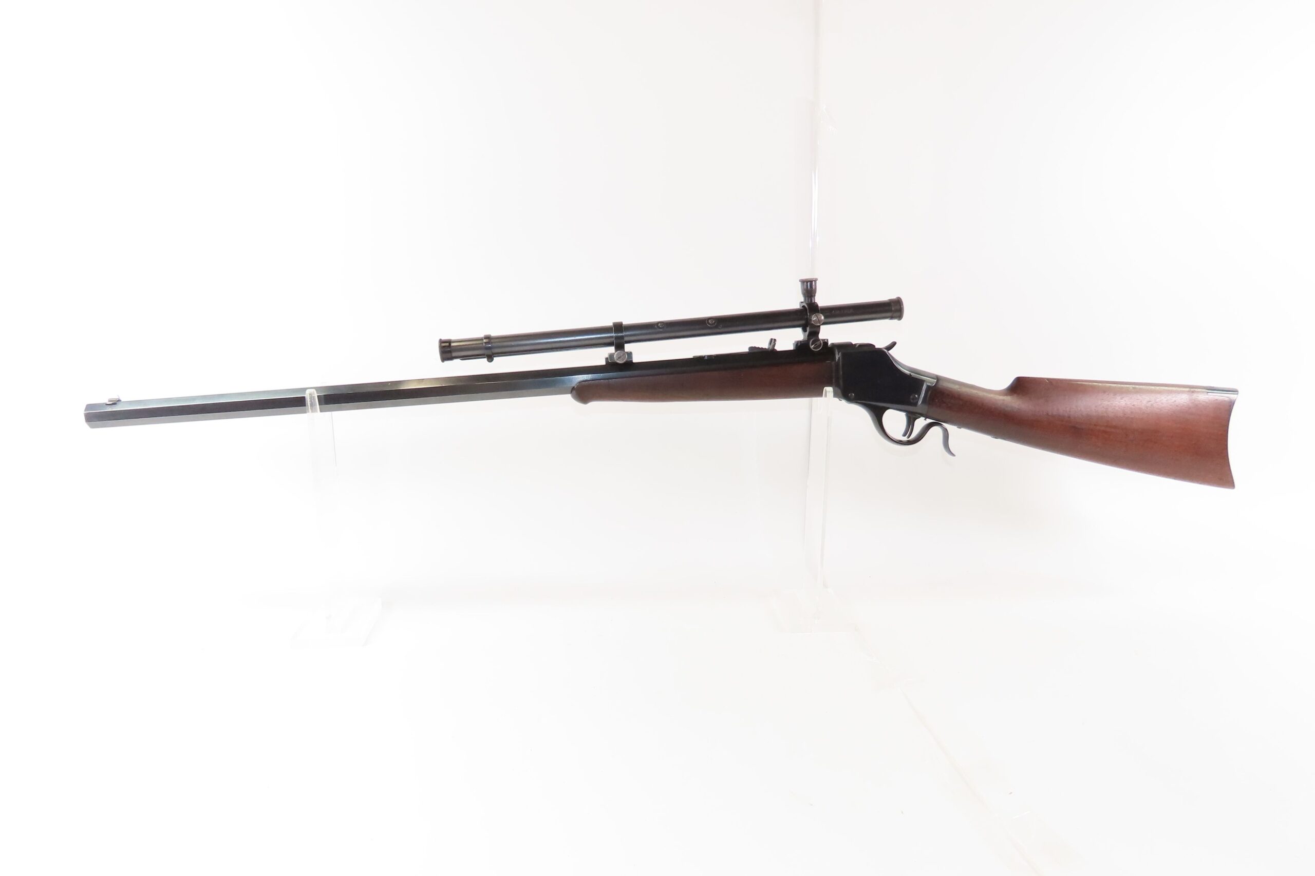 1898 Antique WINCHESTER M1885 High Wall .25-35 WCF TARGET Style Rifle SCOPE “Best Single Shot Rifle Ever Produced”-Ned Roberts - Image 14
