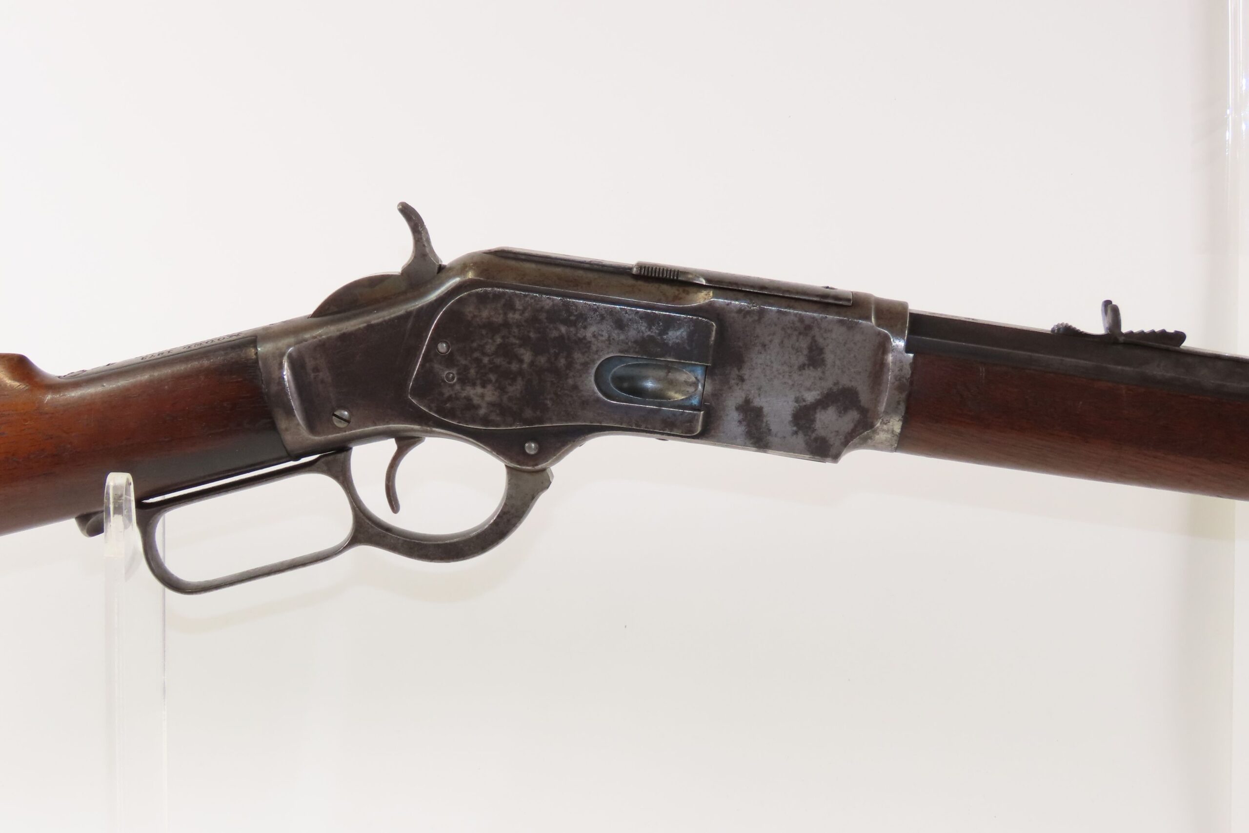 c1904 mfr. WINCHESTER 1873 .38-40 WCF C&R Rifle the “GUN THAT WON THE WEST” Handy Companion to the COLT PEACEMAKER in .38 WCF - Image 5