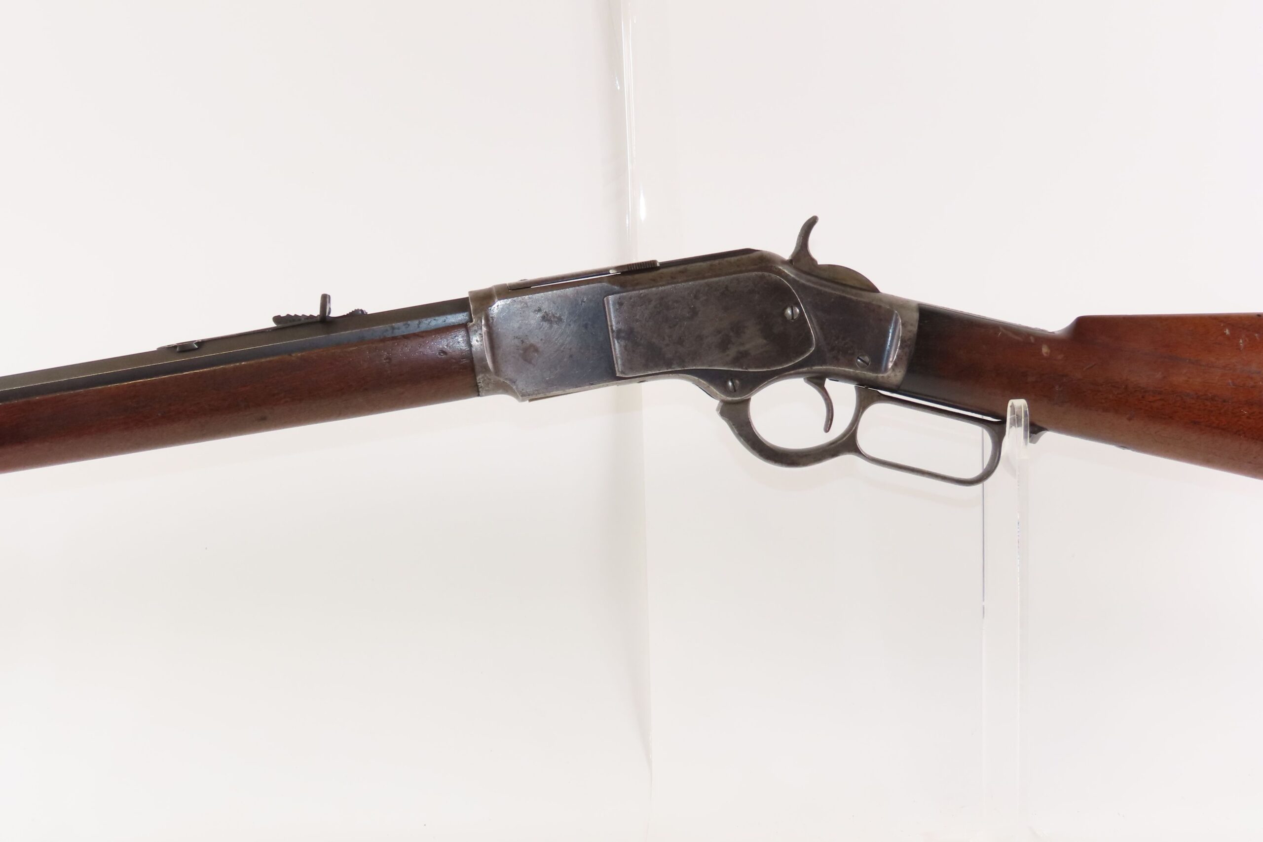 c1904 mfr. WINCHESTER 1873 .38-40 WCF C&R Rifle the “GUN THAT WON THE WEST” Handy Companion to the COLT PEACEMAKER in .38 WCF - Image 17