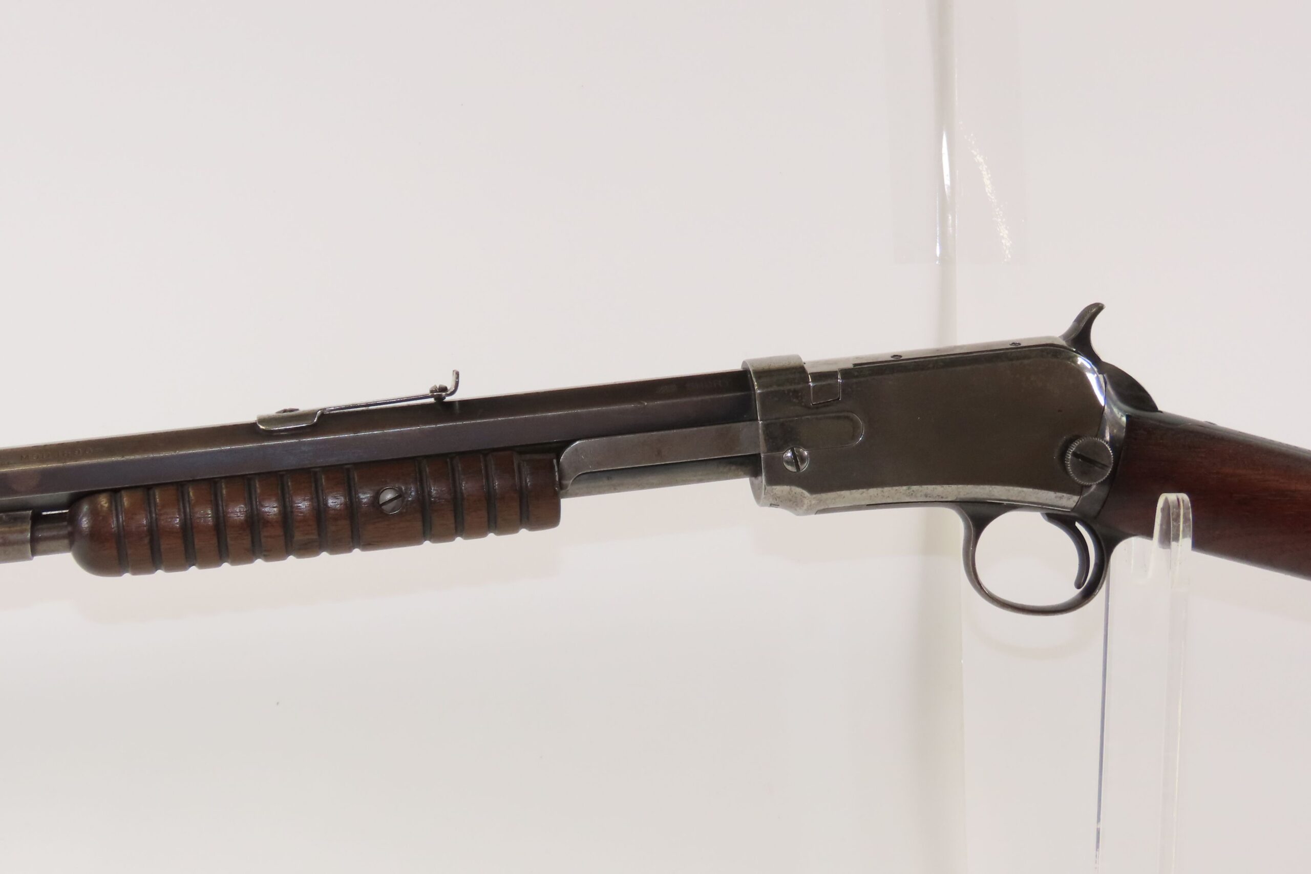 1911 WINCHESTER M1890 Pump Action .22 SHORT RF C&R TAKEDOWN Rifle PLINKER Easy Takedown 3rd Version Rifle in .22 Short Rimfire - Image 5