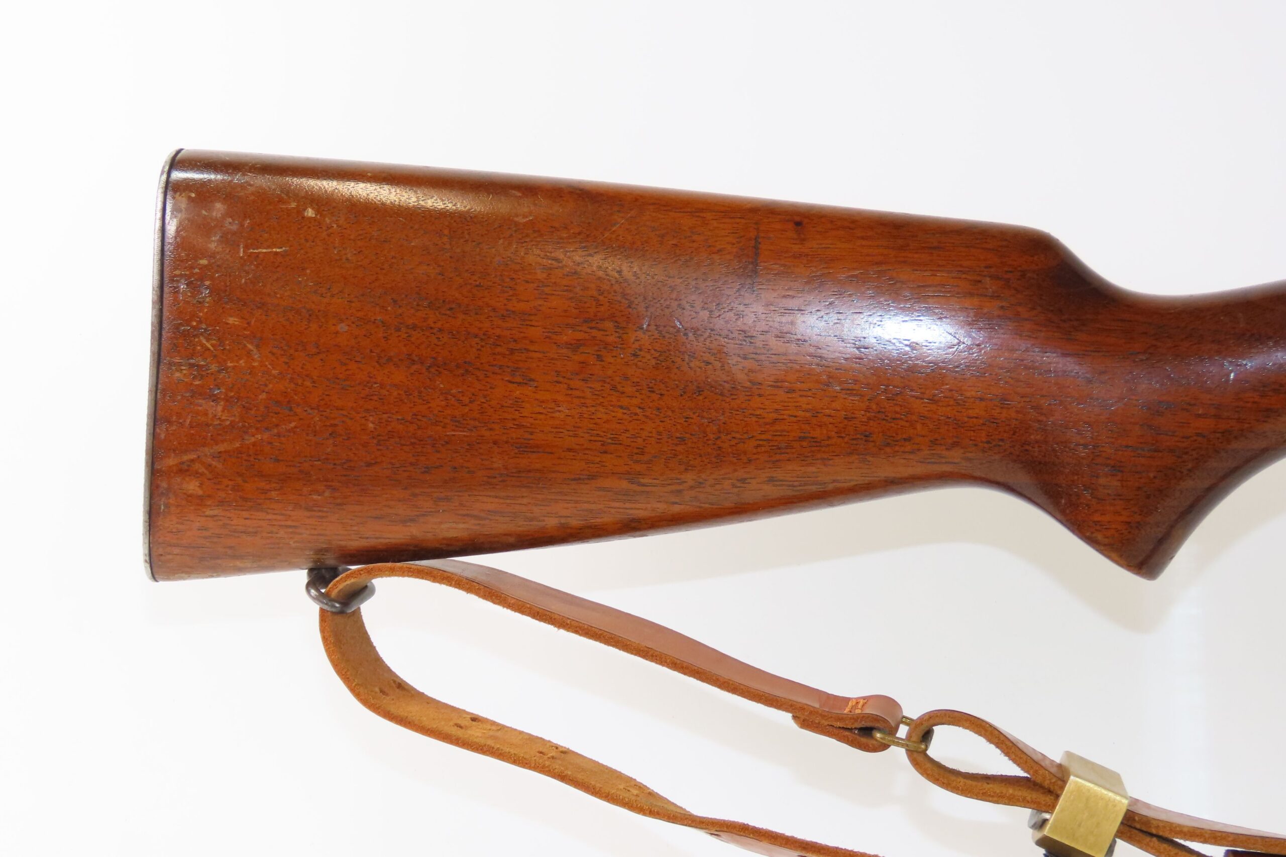 Pre-64 WINCHESTER Model 43 .218 BEE Bolt Action C&R HUNTING/SPORTING Rifle With LEATHER SLING and RECEIVER DRILLED & TAPPED - Image 4