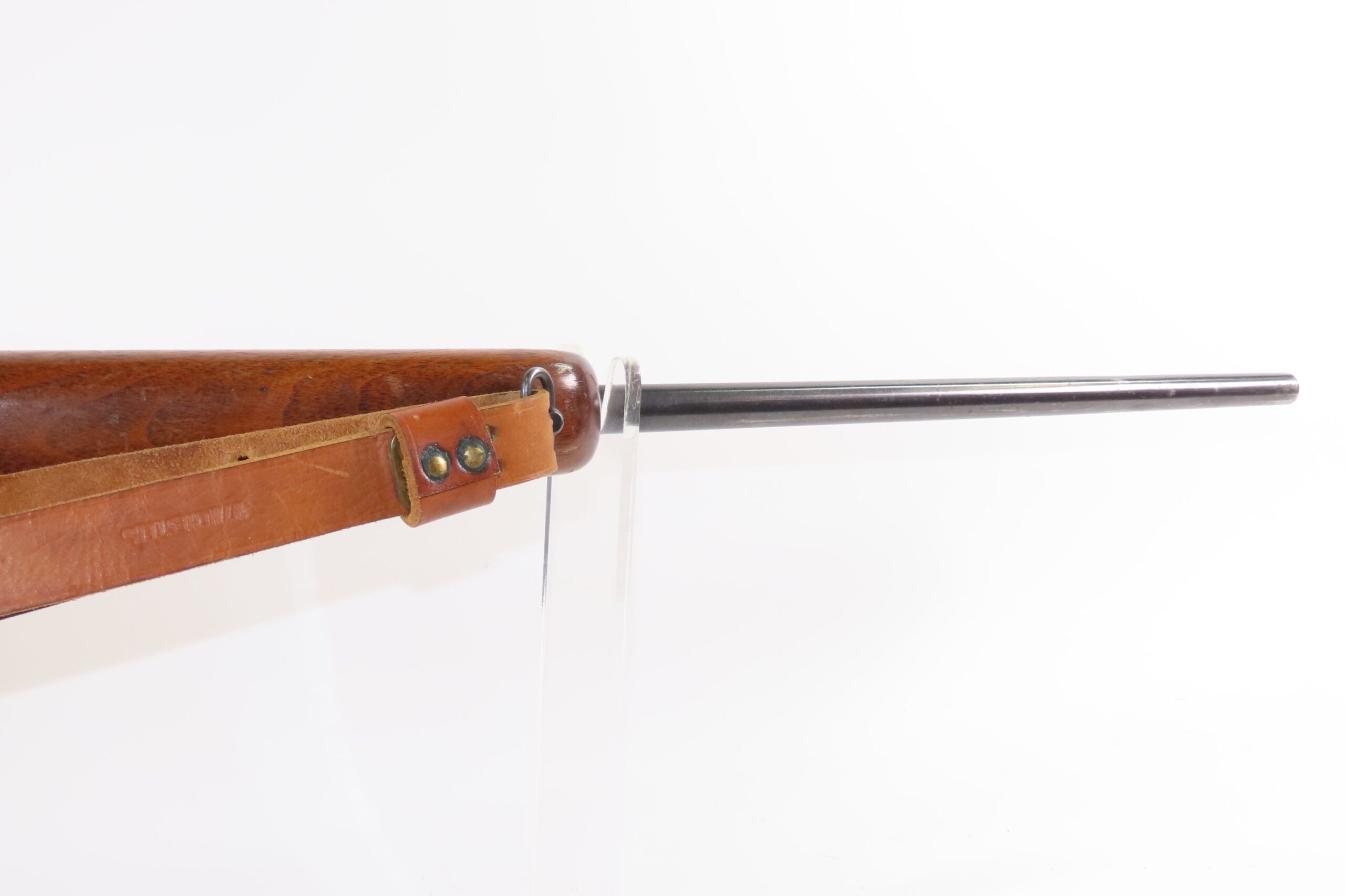 Pre-64 WINCHESTER Model 43 .218 BEE Bolt Action C&R HUNTING/SPORTING Rifle With LEATHER SLING and RECEIVER DRILLED & TAPPED - Image 9